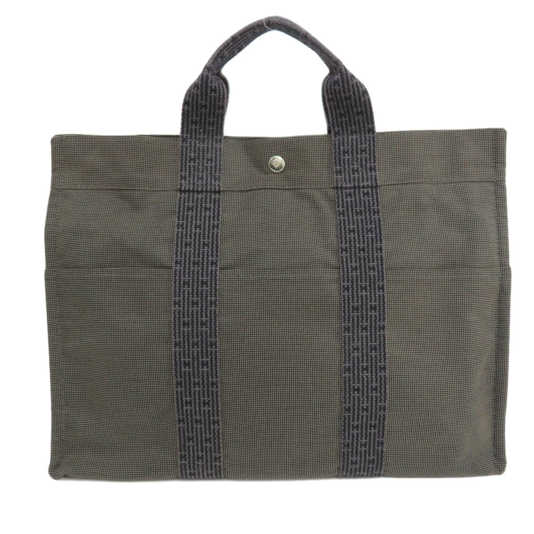 Hermes Air Line MM Handbag Canvas