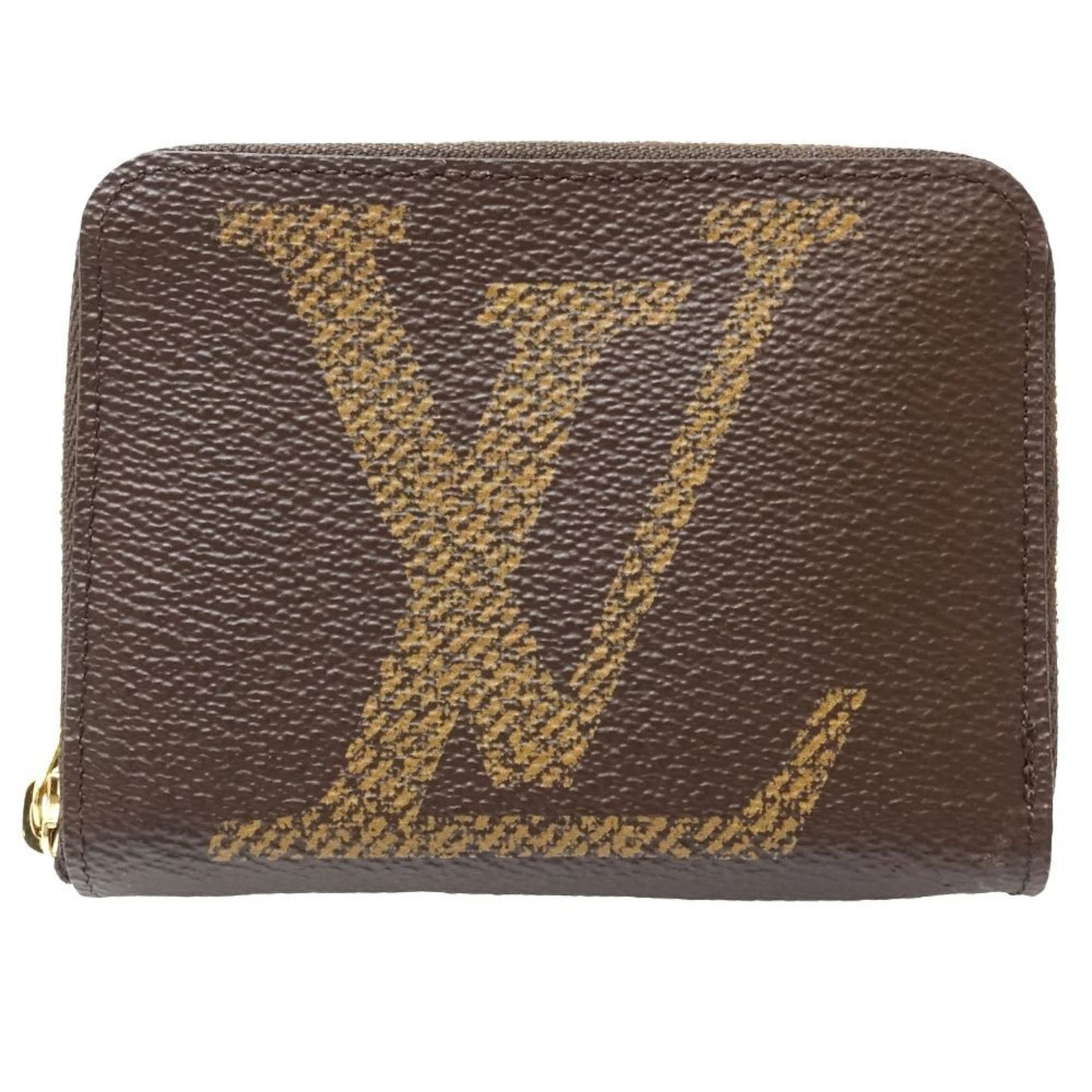Louis Vuitton Wallet/Coin Case Zipper Coin Purse Monogram Giant Reverse
