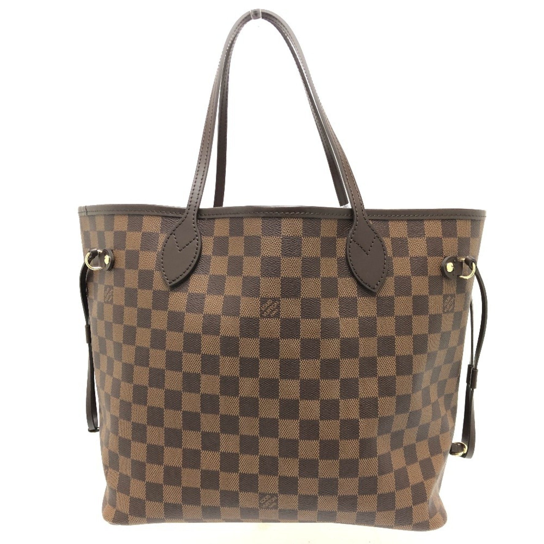 Louis Vuitton Neverfull MM Tote Bag Damier Canvas Ebene