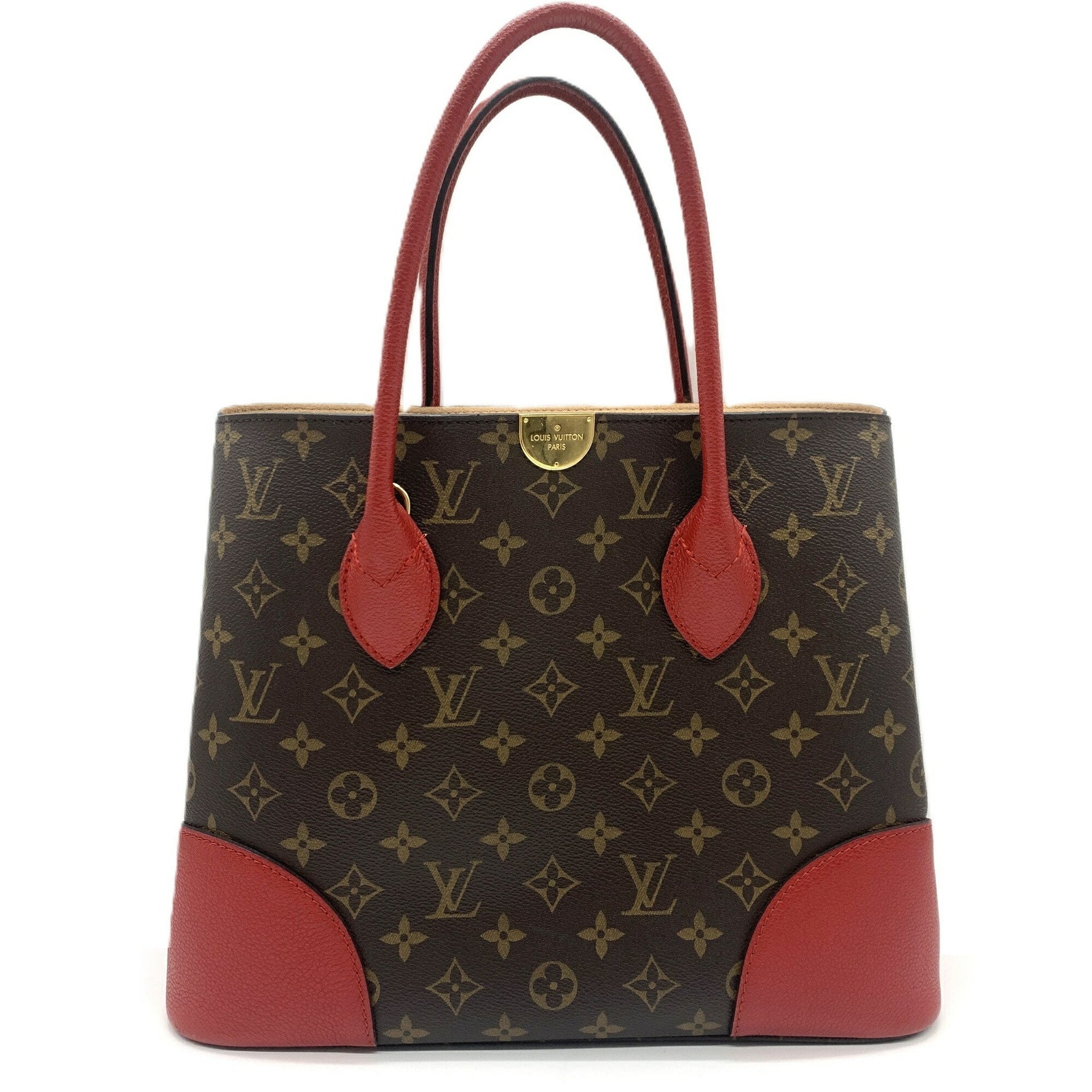 Louis Vuitton Monogram Flandrin Tote Bag, Cerise Red