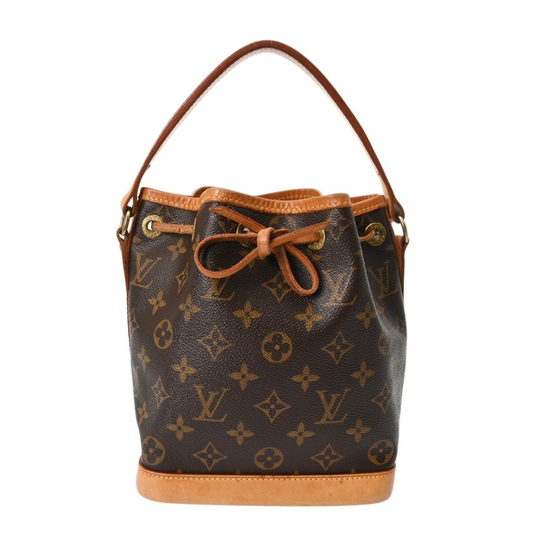 LOUIS VUITTON Monogram Mini Noe Canvas Handbag