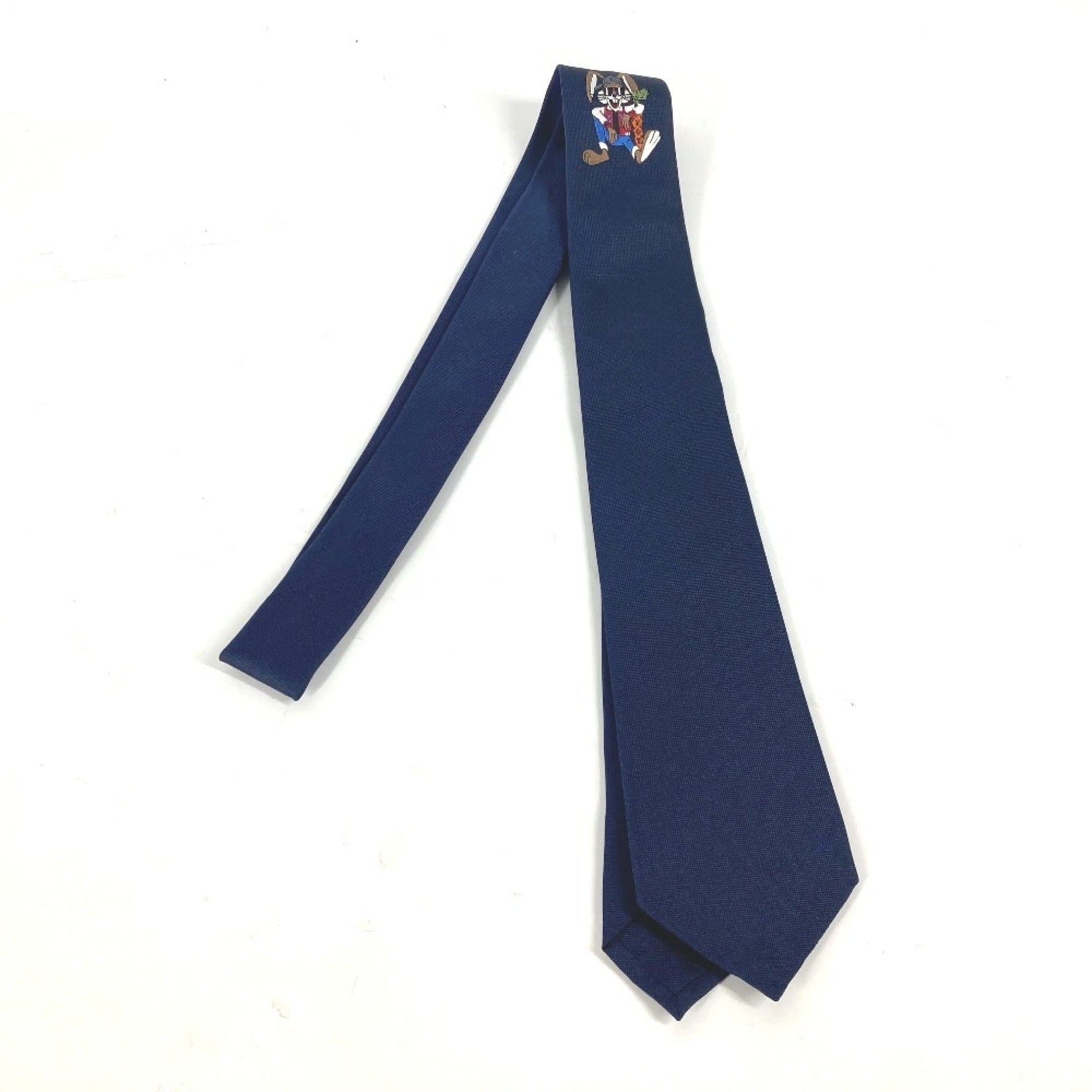 Louis Vuitton Rabbit Animal Cravat LV Necktie Silk
