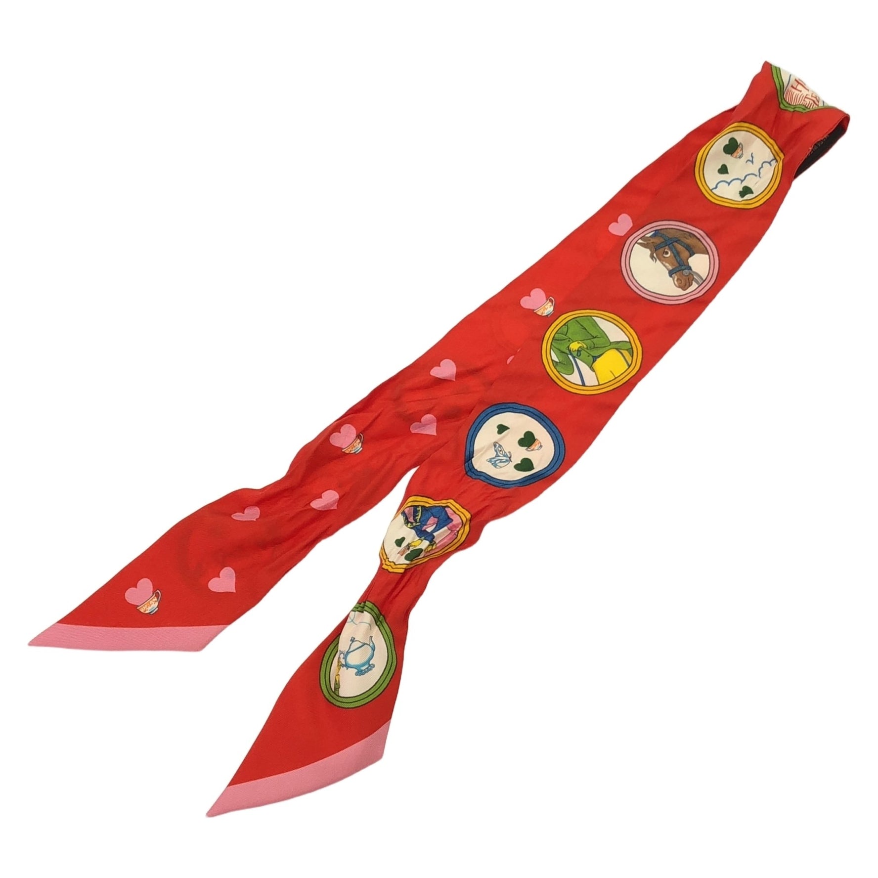 Hermes Hermès Twilly Silk Scarf in