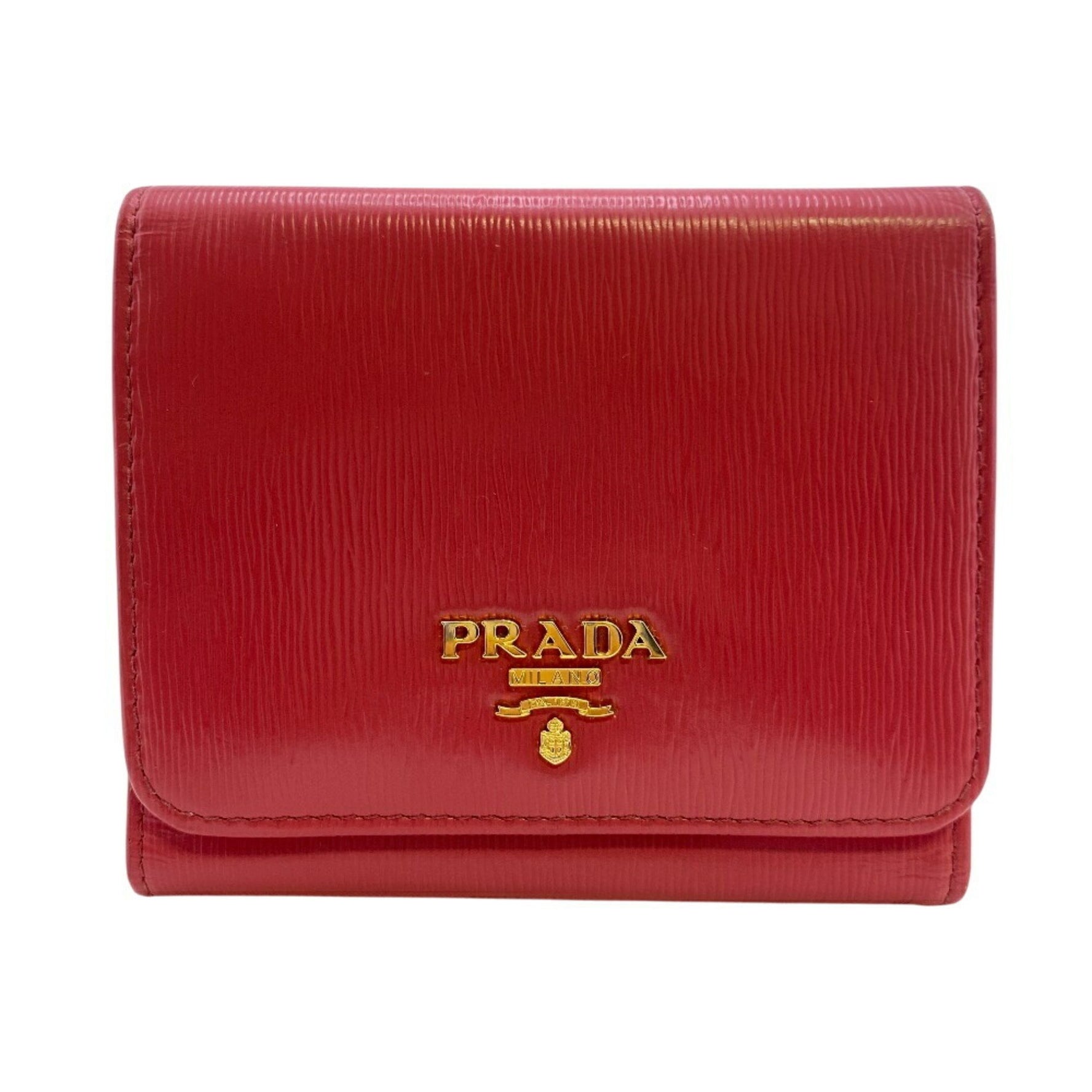PRADA Tri-fold Wallet Pink