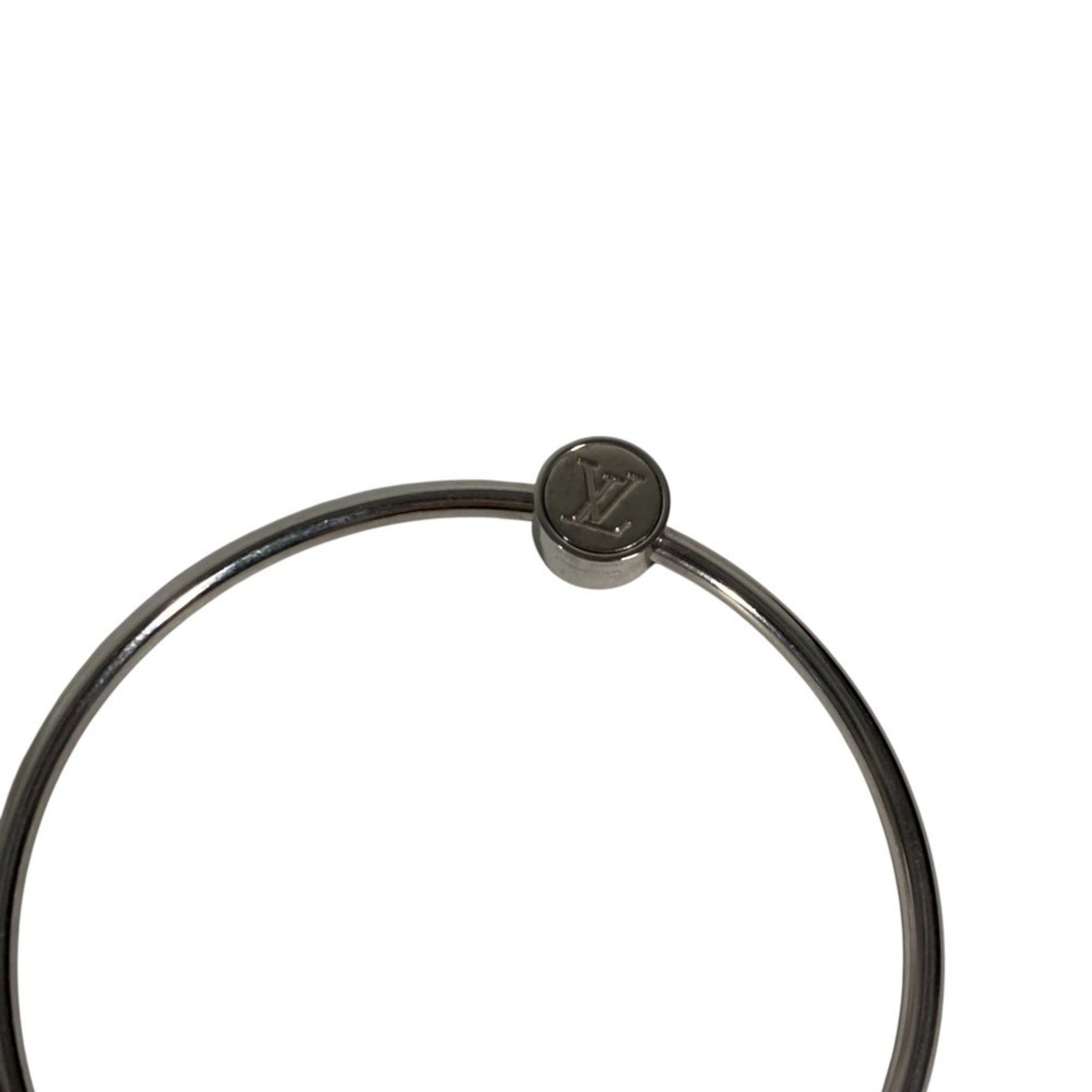 LOUIS VUITTON Mike Rhinestone Sneaker Porte-Clés Round Ring Bag Charm Key Keychain Metal Unisex