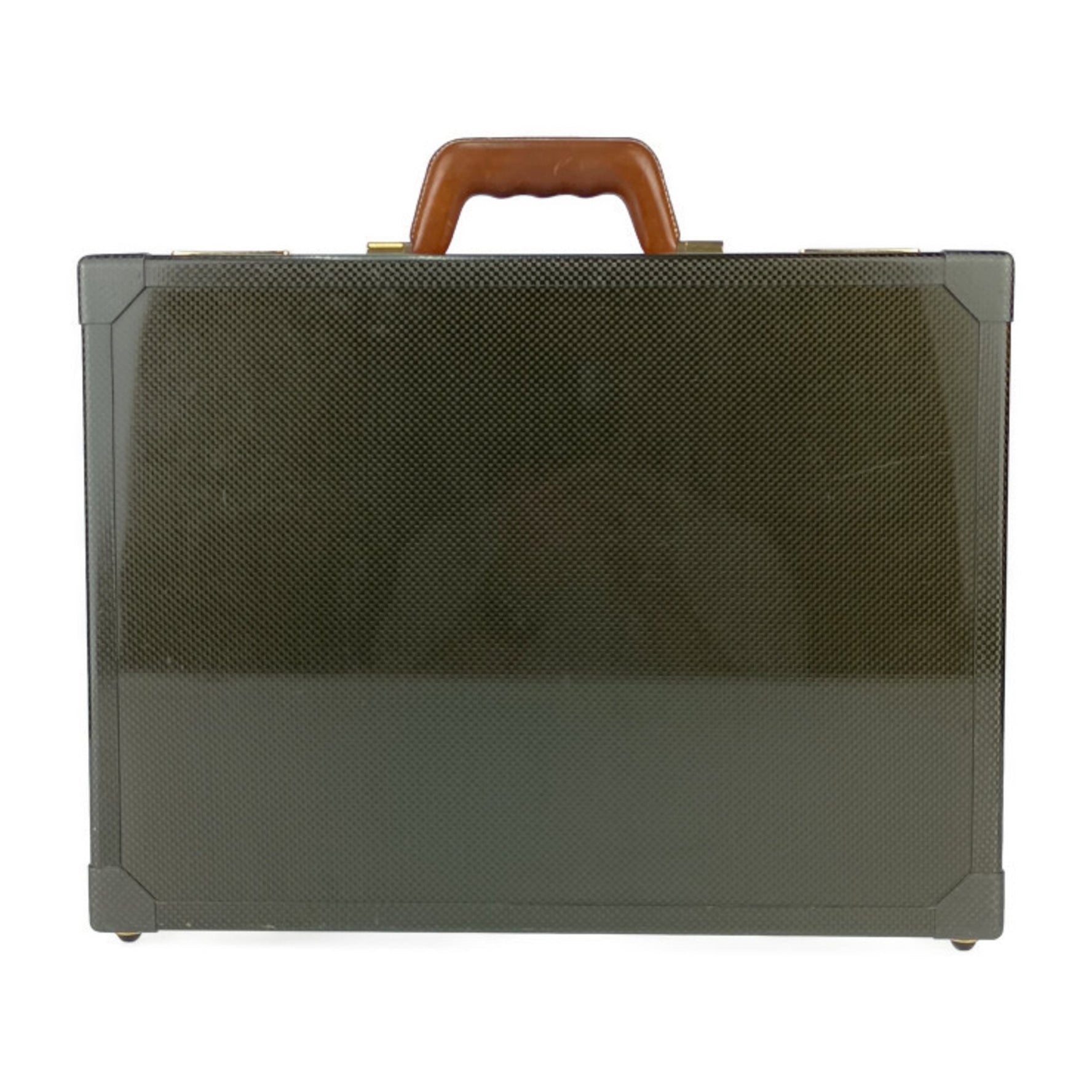 HERMES Bag Espace PM Attache Case - Carbon Leather Men's Anniversary Limited to 500 Pieces