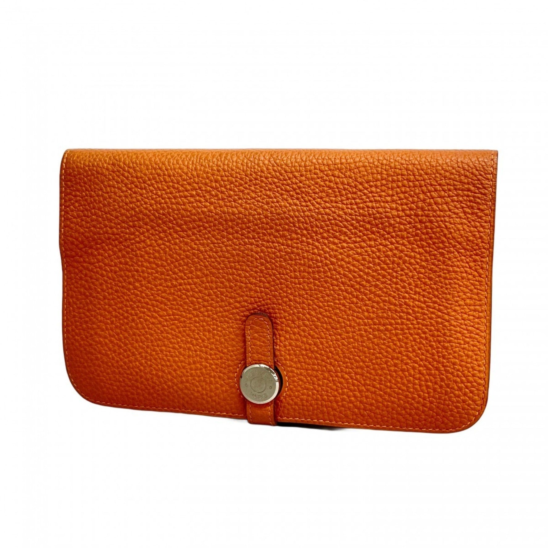 Hermes Hermès Dogon GM Togo Long Wallet, N Stamp