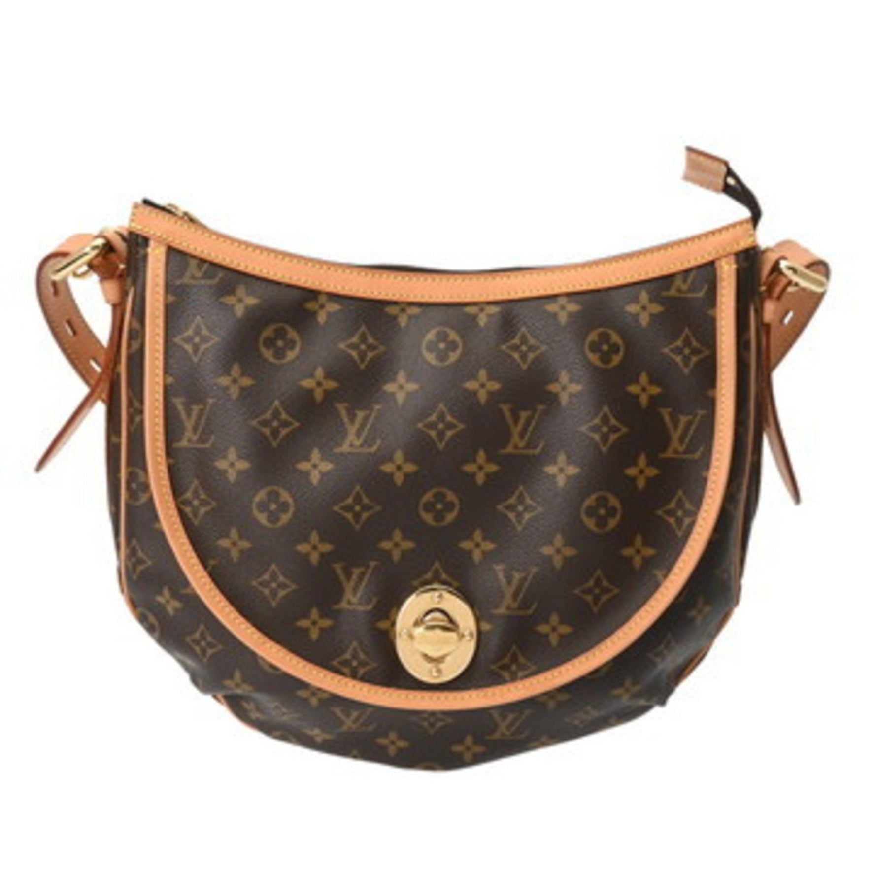 LOUIS VUITTON Monogram Turam GM Canvas Shoulder Bag