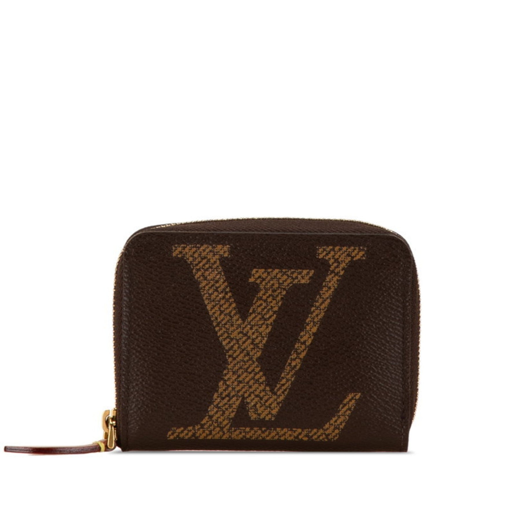 Louis Vuitton Monogram Giant Zippy Coin Purse Case PVC Leather