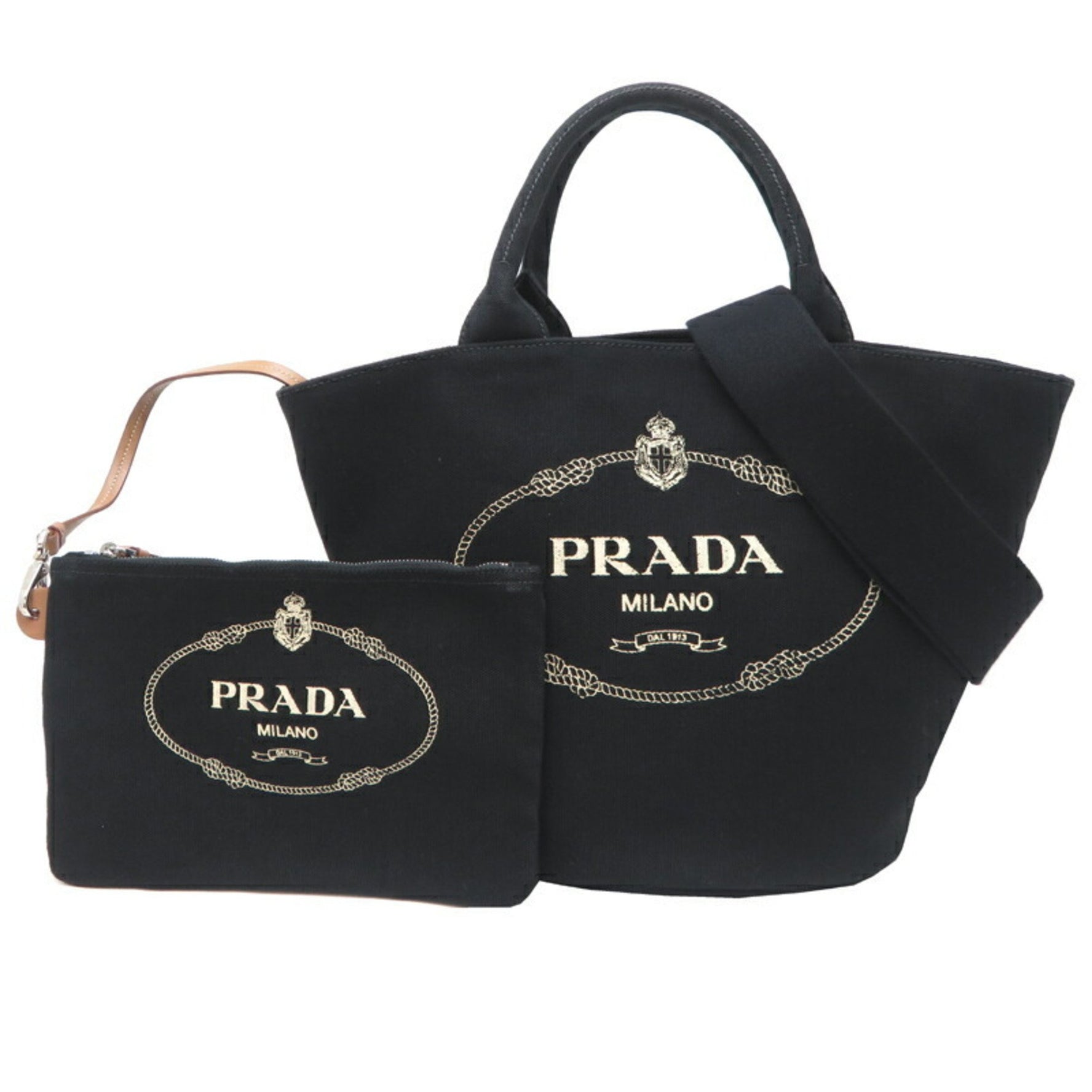 Prada Canapa PM Tote Bag in Canvas