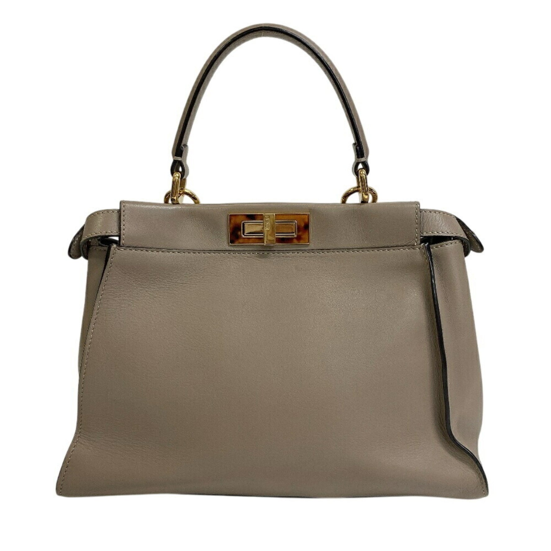 FENDI Peekaboo Regular Shoulder Bag/Handbag