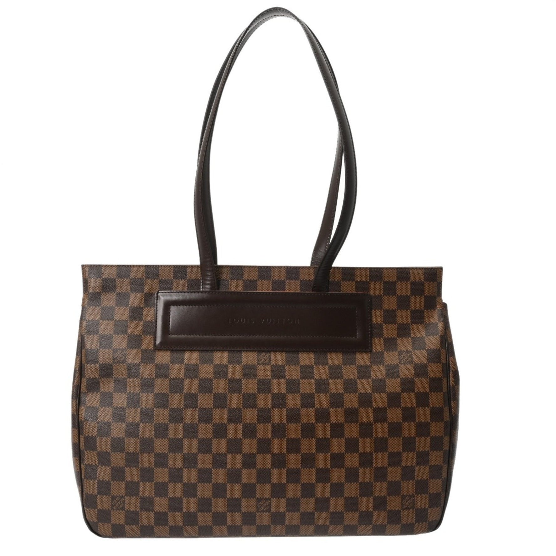 LOUIS VUITTON Damier Parioli GM Canvas Tote Bag
