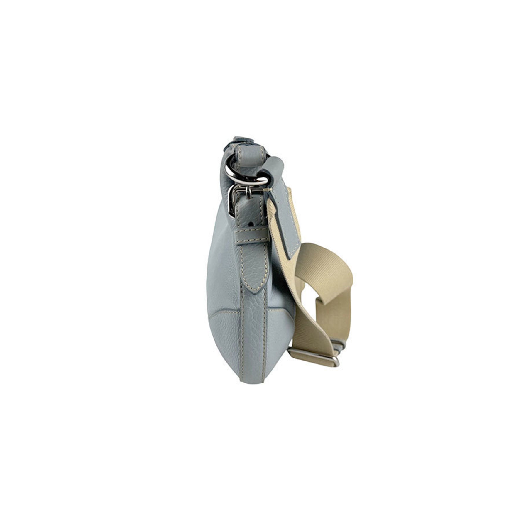 Prada Light Blue Leather Shoulder Bag