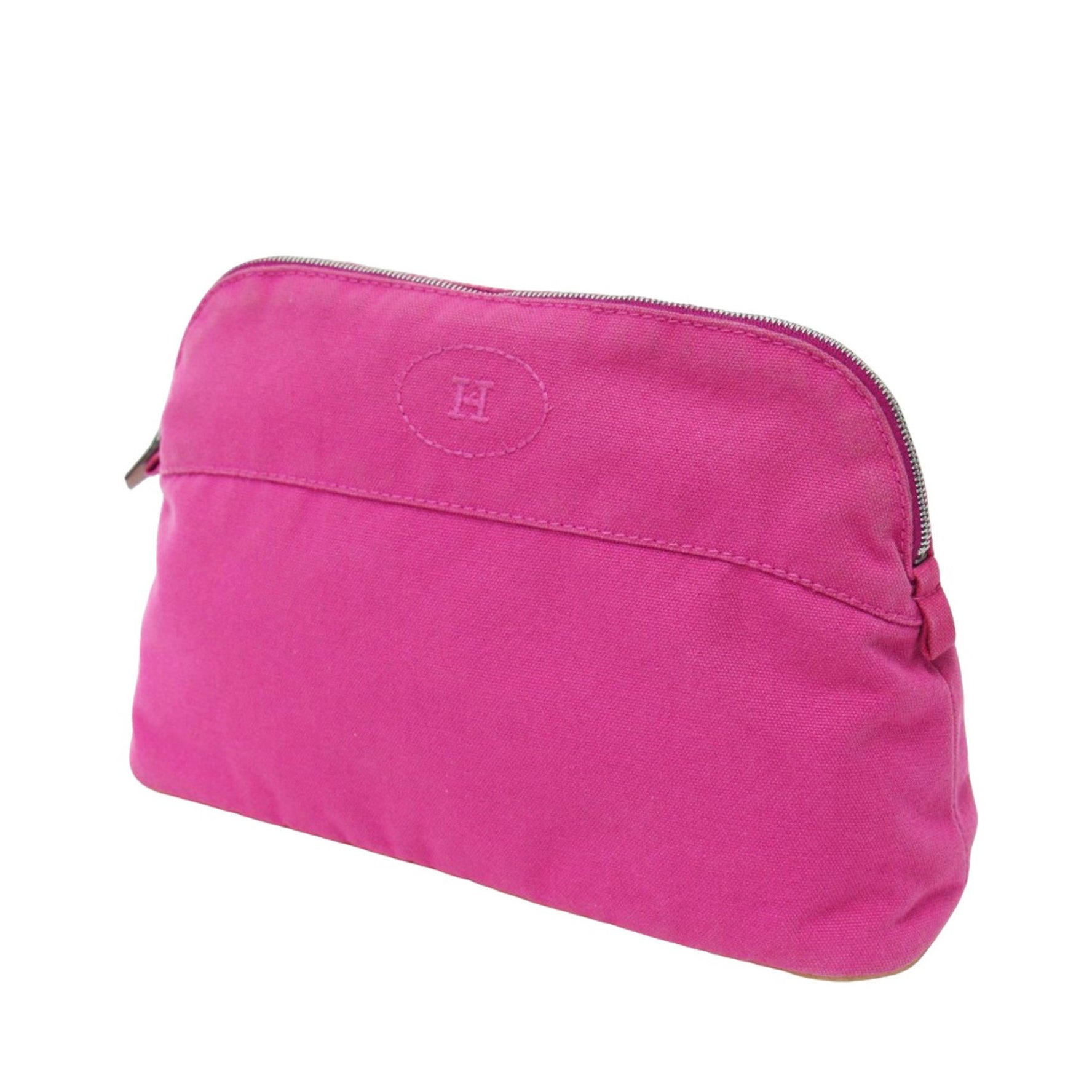 HERMES Bolide Pouch MM Canvas Cotton