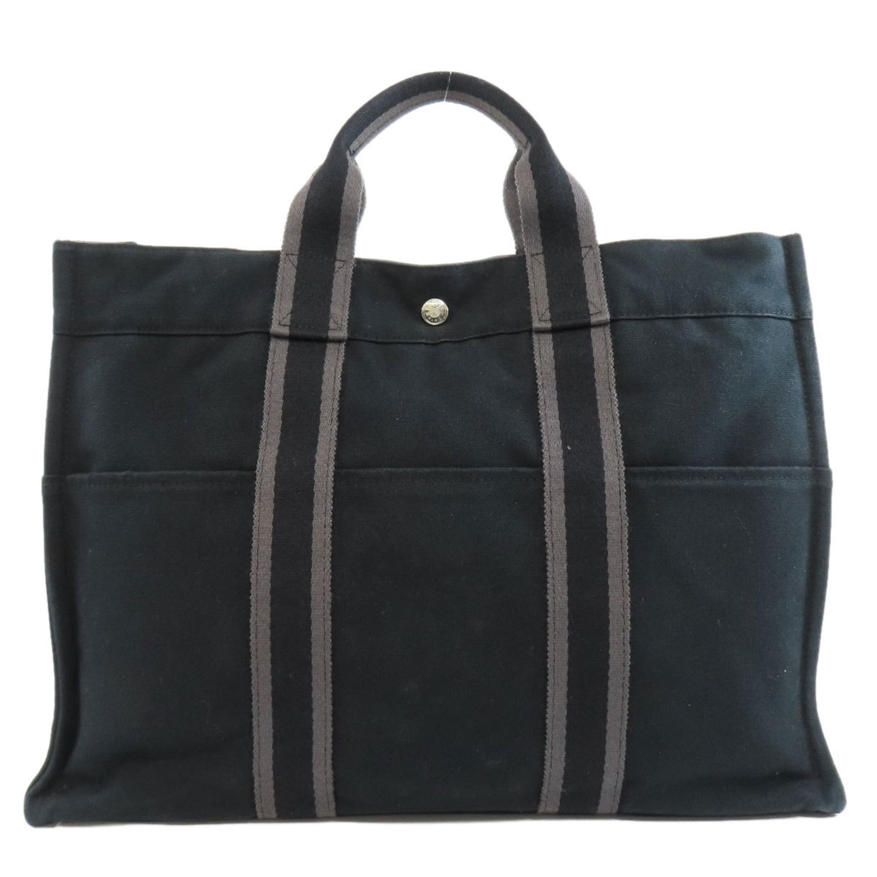 Hermes Sac Foul Tou MM Handbag Canvas