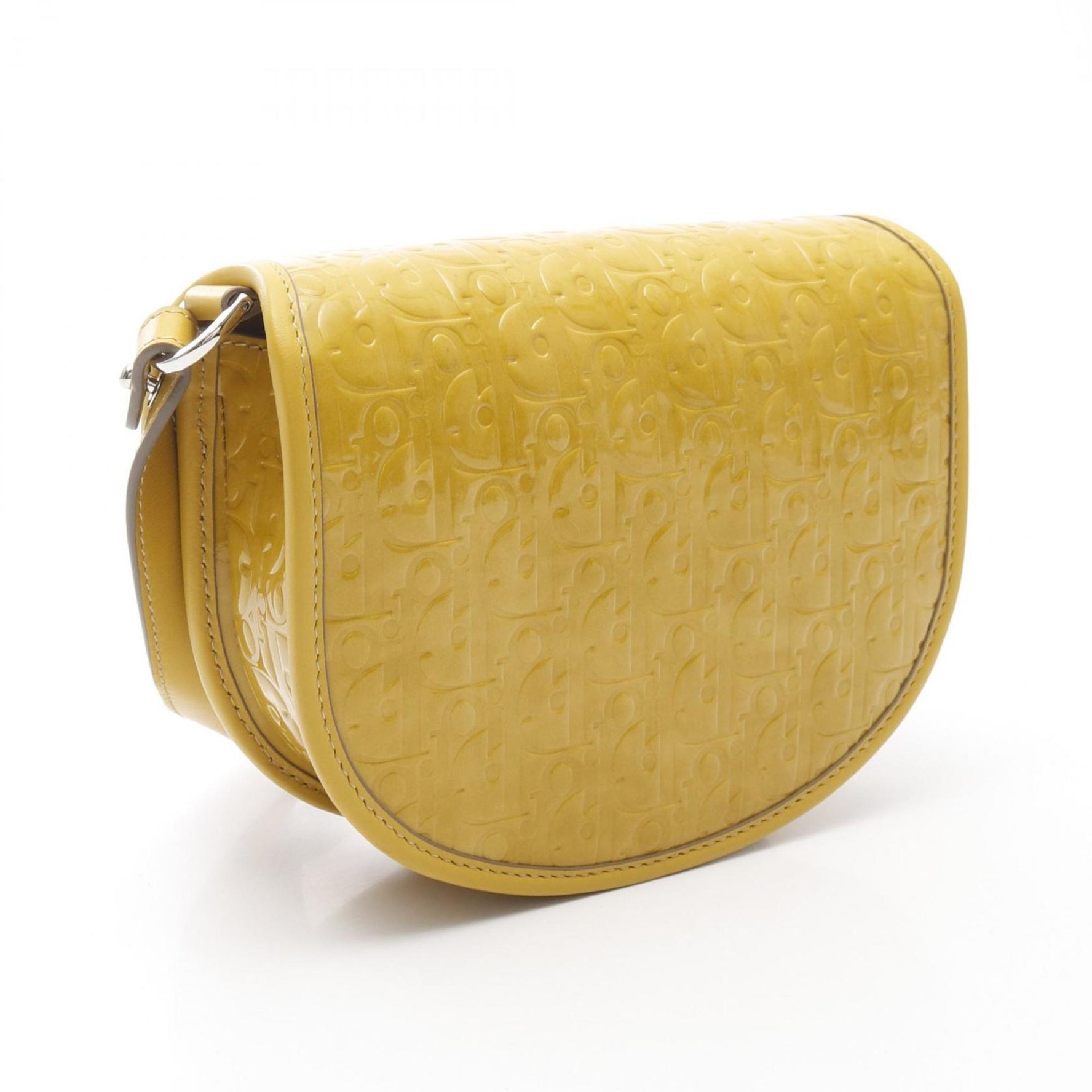 Christian Dior Dior GALLOP Oblique Shoulder Bag in Patent Leather