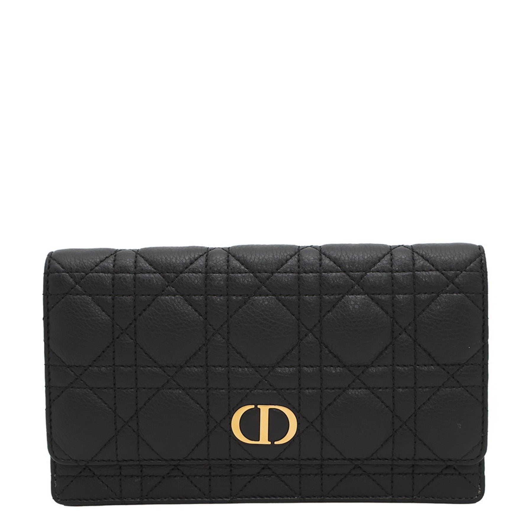 Christian Dior Chain Belt Wallet in Caro Cannage Calfskin, Body Bag