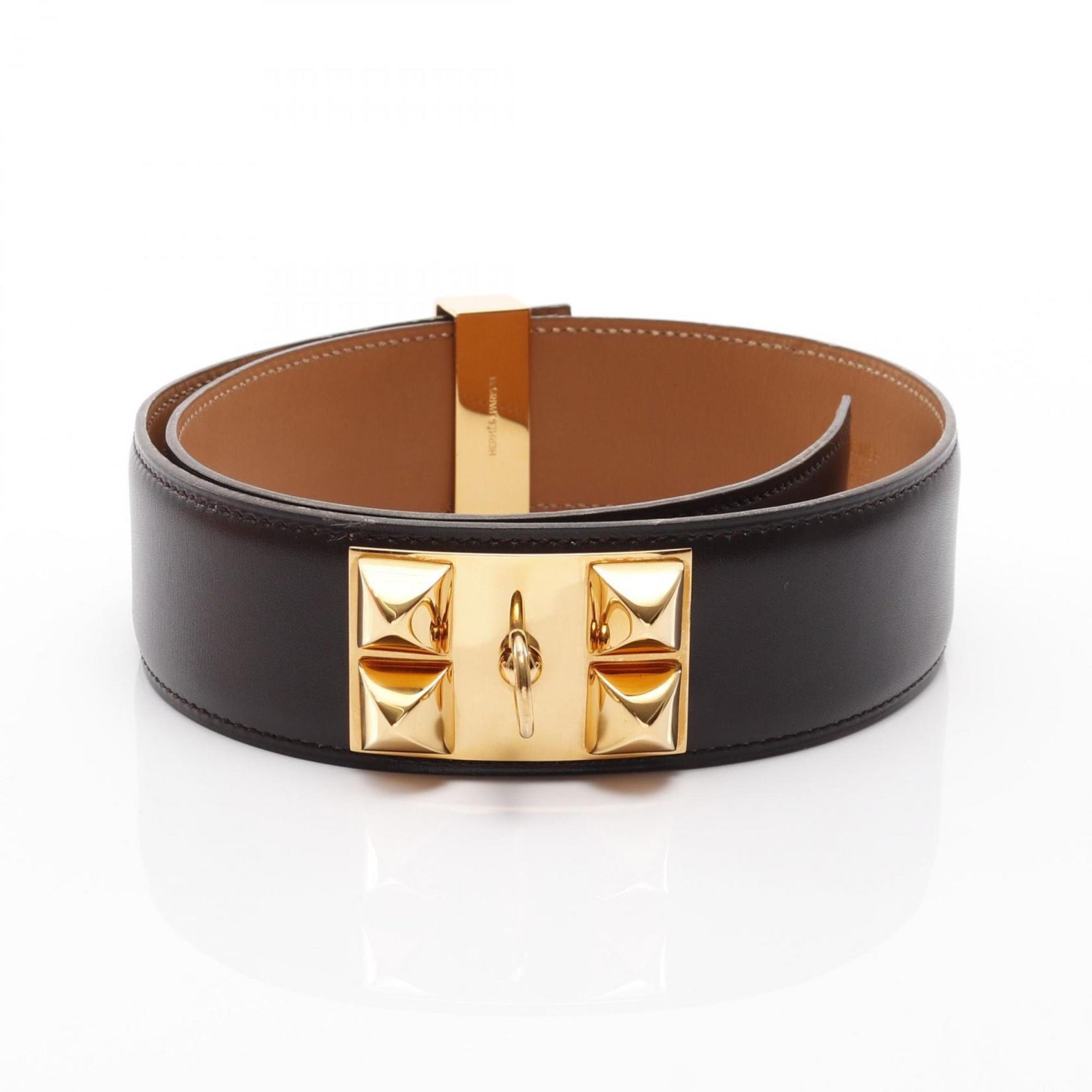 Hermes Hermès Collier de Chien belt, box calf leather, .