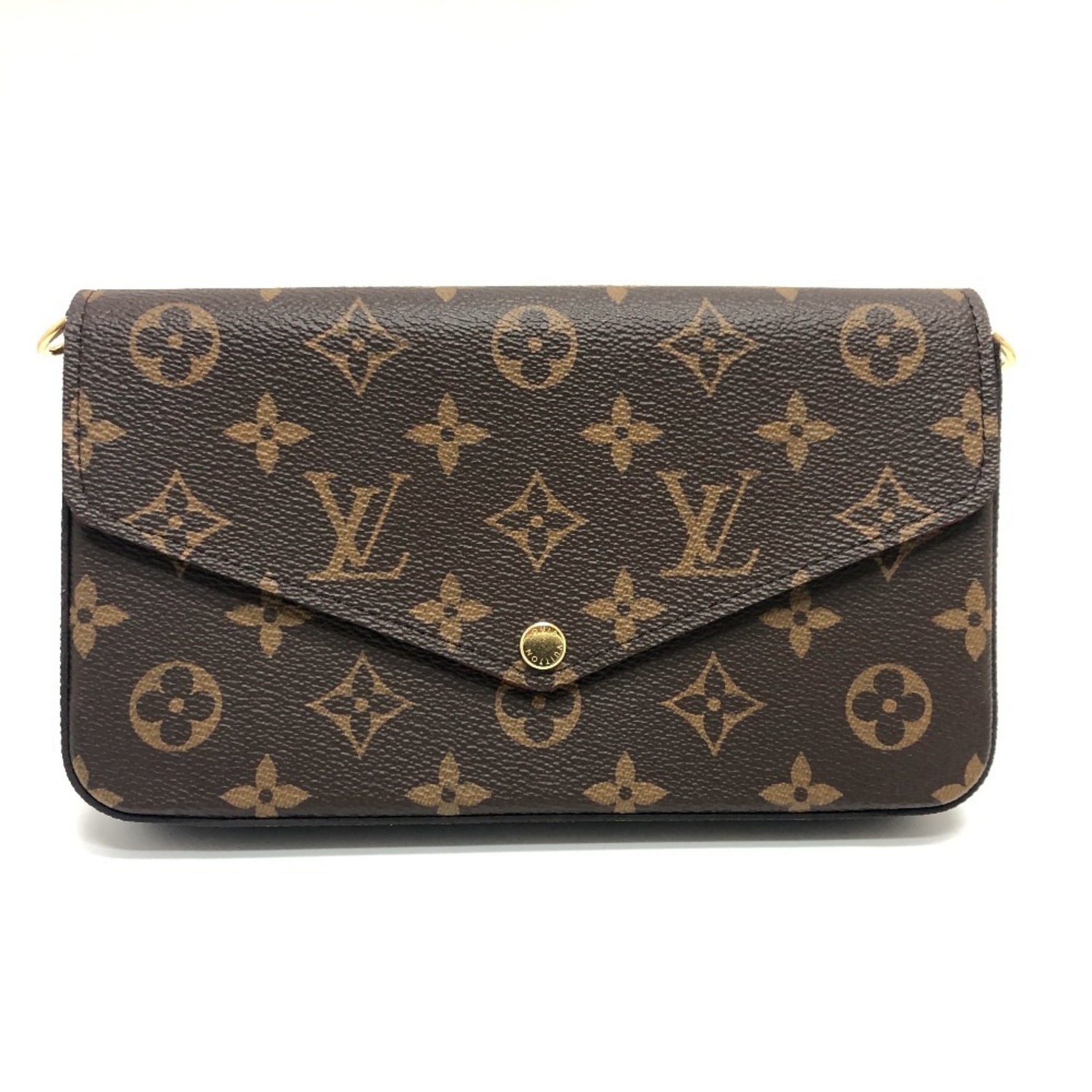 Louis Vuitton Pochette Felicie Shoulder Bag Monogram Canvas