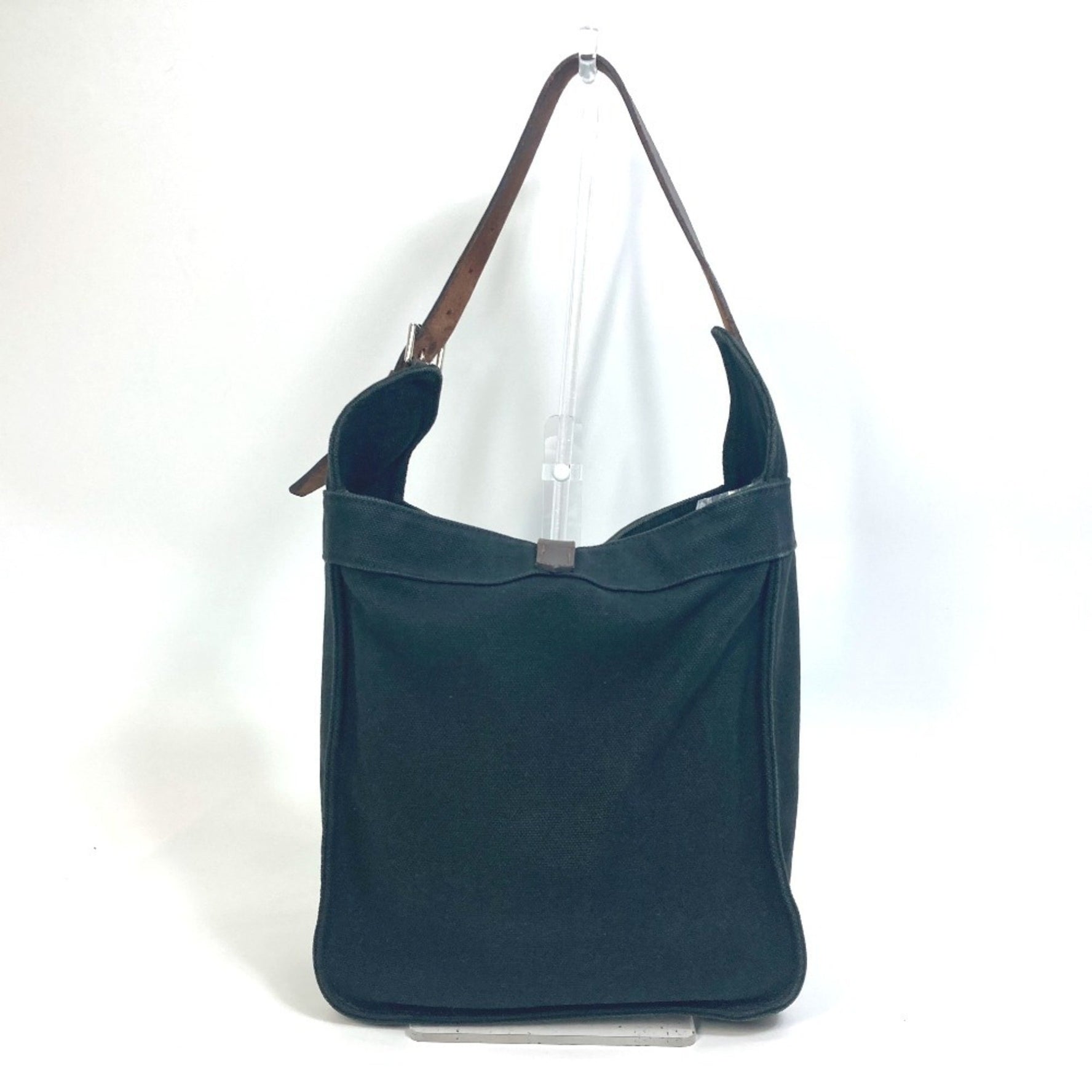 HERMES Marwari PM Shoulder Bag Tote Canvas/Leather