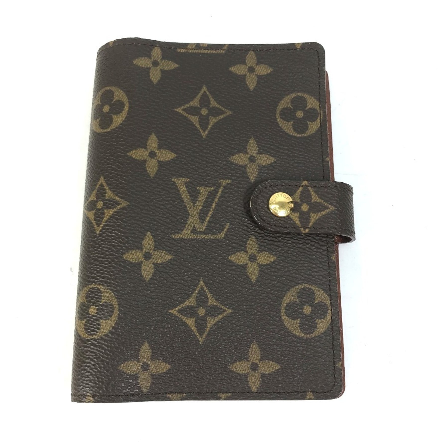 Louis Vuitton Monogram Agenda PM Case Notebook Cover Canvas