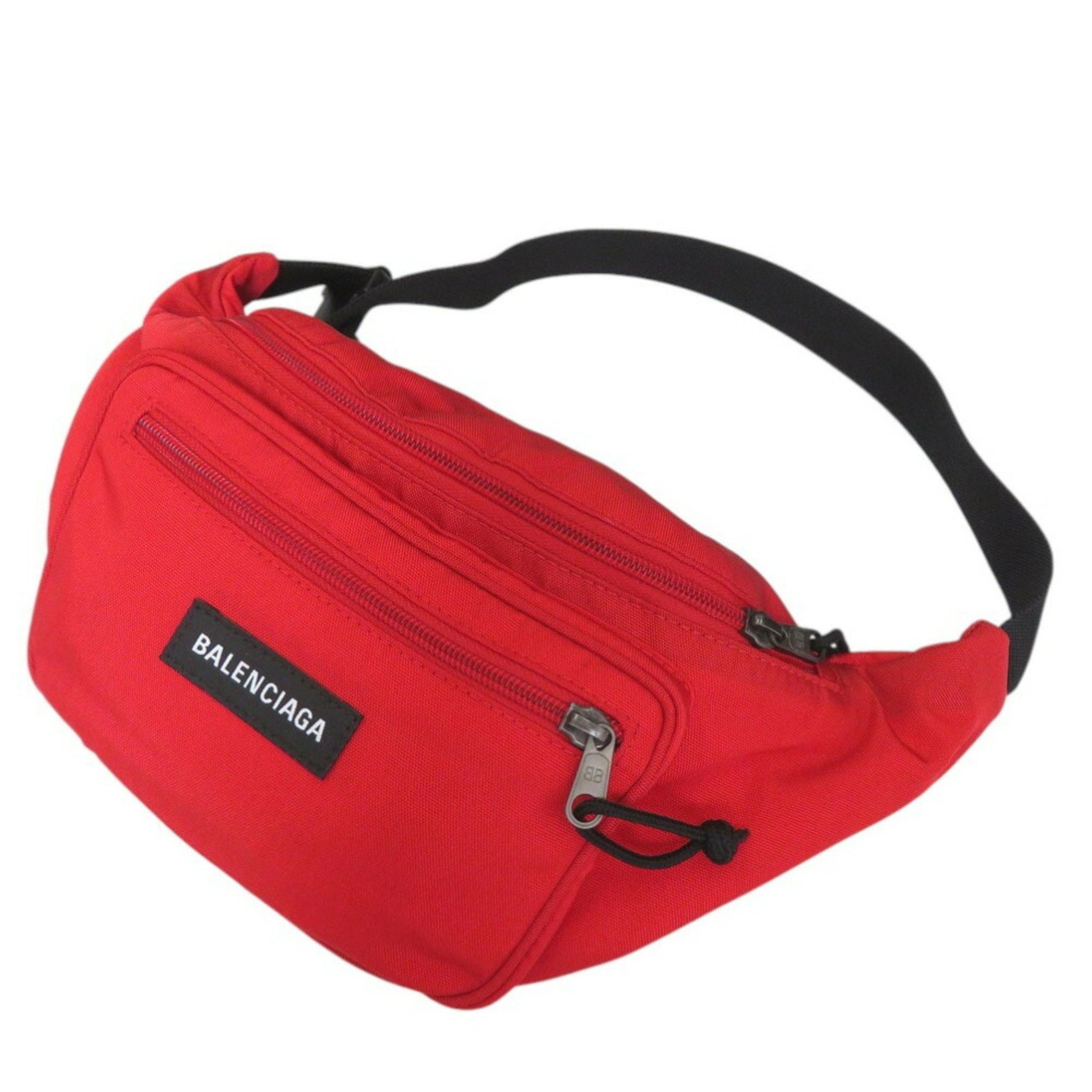 Balenciaga Explorer Belt Bag/Body Bag Nylon Waist Red