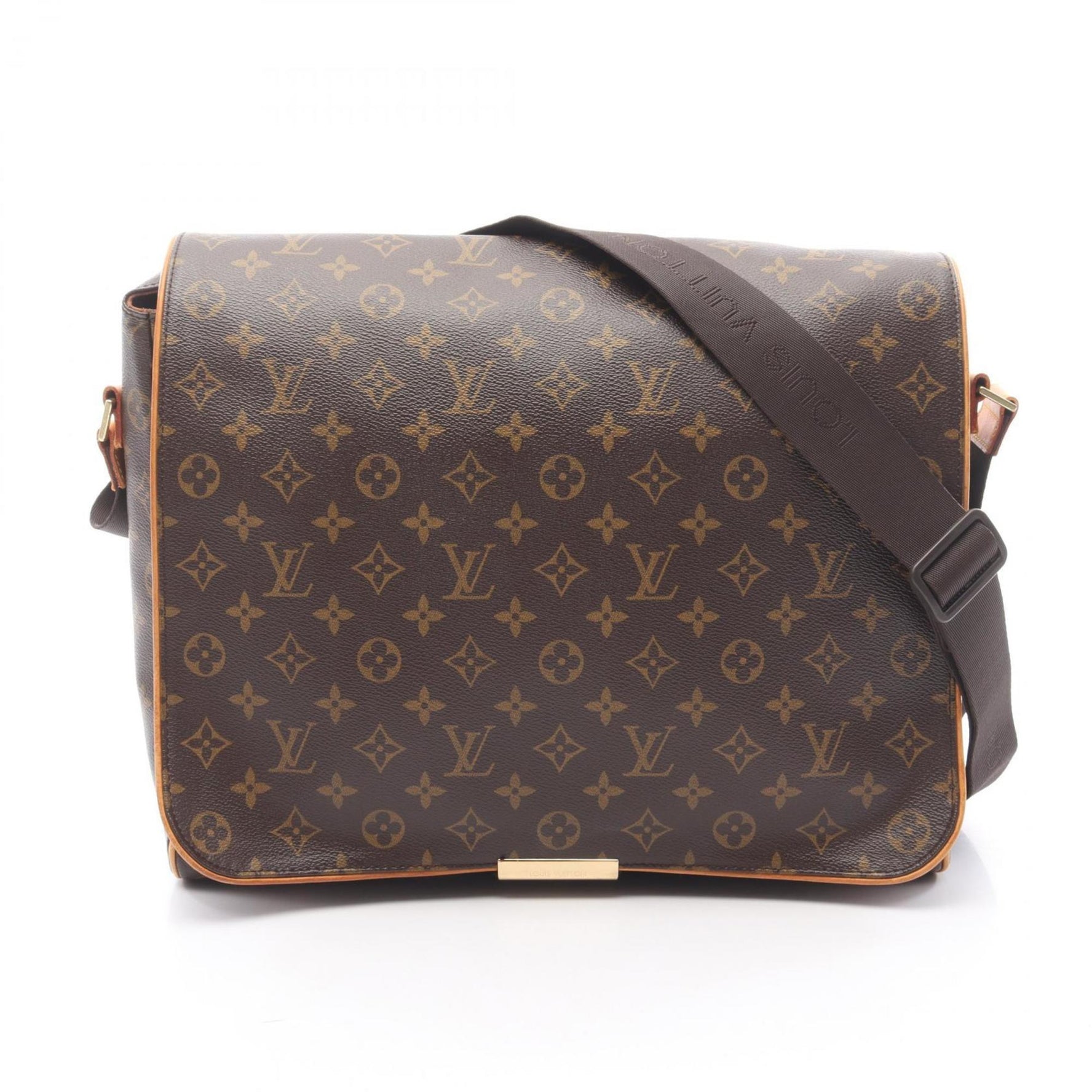 Louis Vuitton Abess Monogram Shoulder Bag, Coated Canvas and Leather, Women