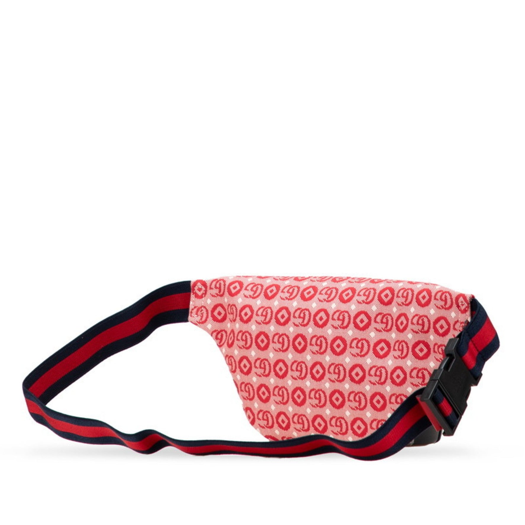Gucci Children's GG Logo Star Body Bag/Waist Bag Red Canvas and Leather