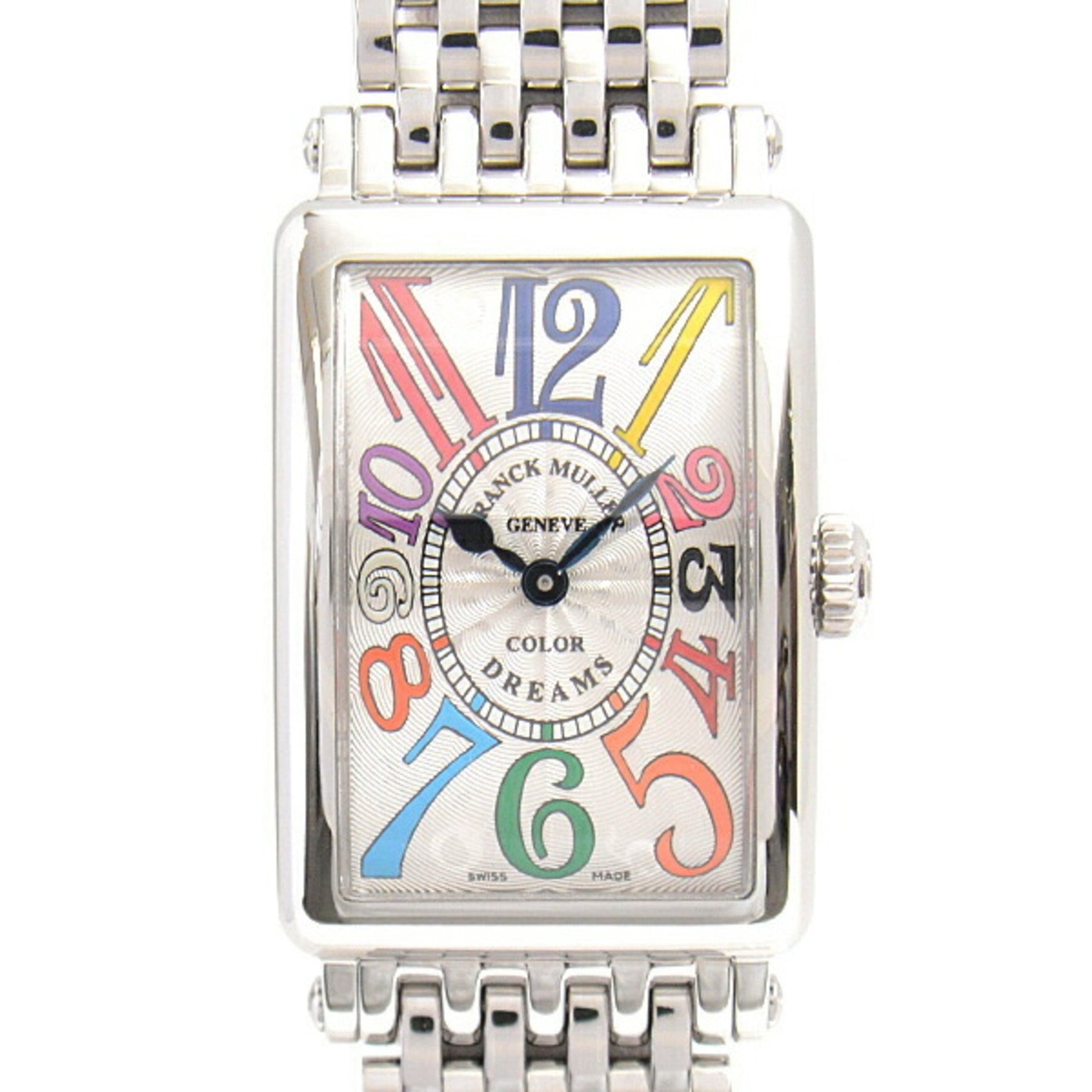 Franck Muller Watch Long Island Color Dream Battery Operated Silver Dial SS FRANCK MULLER 902 COL DRM