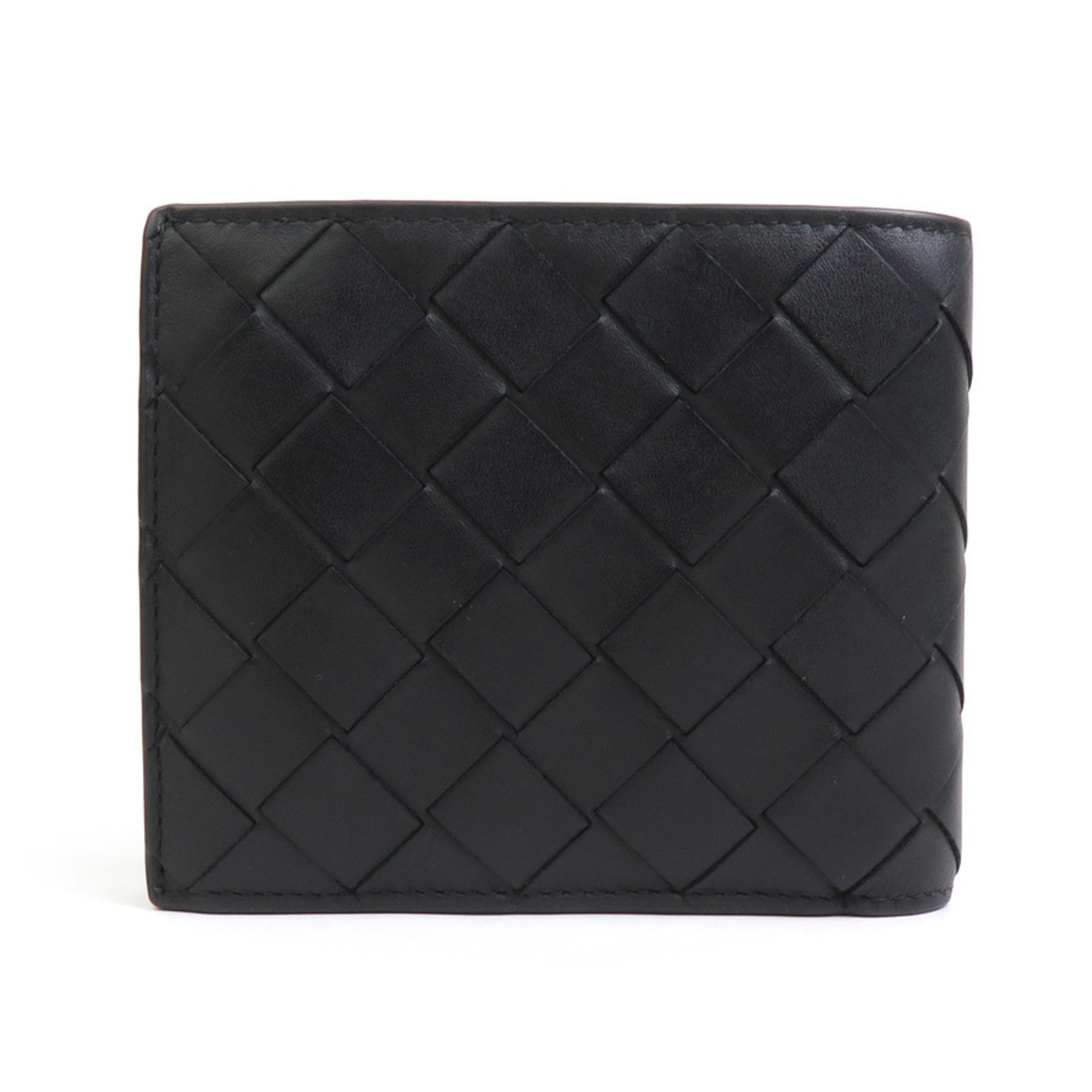 BOTTEGA VENETA Bi-fold Wallet Intrecciato Leather Men's