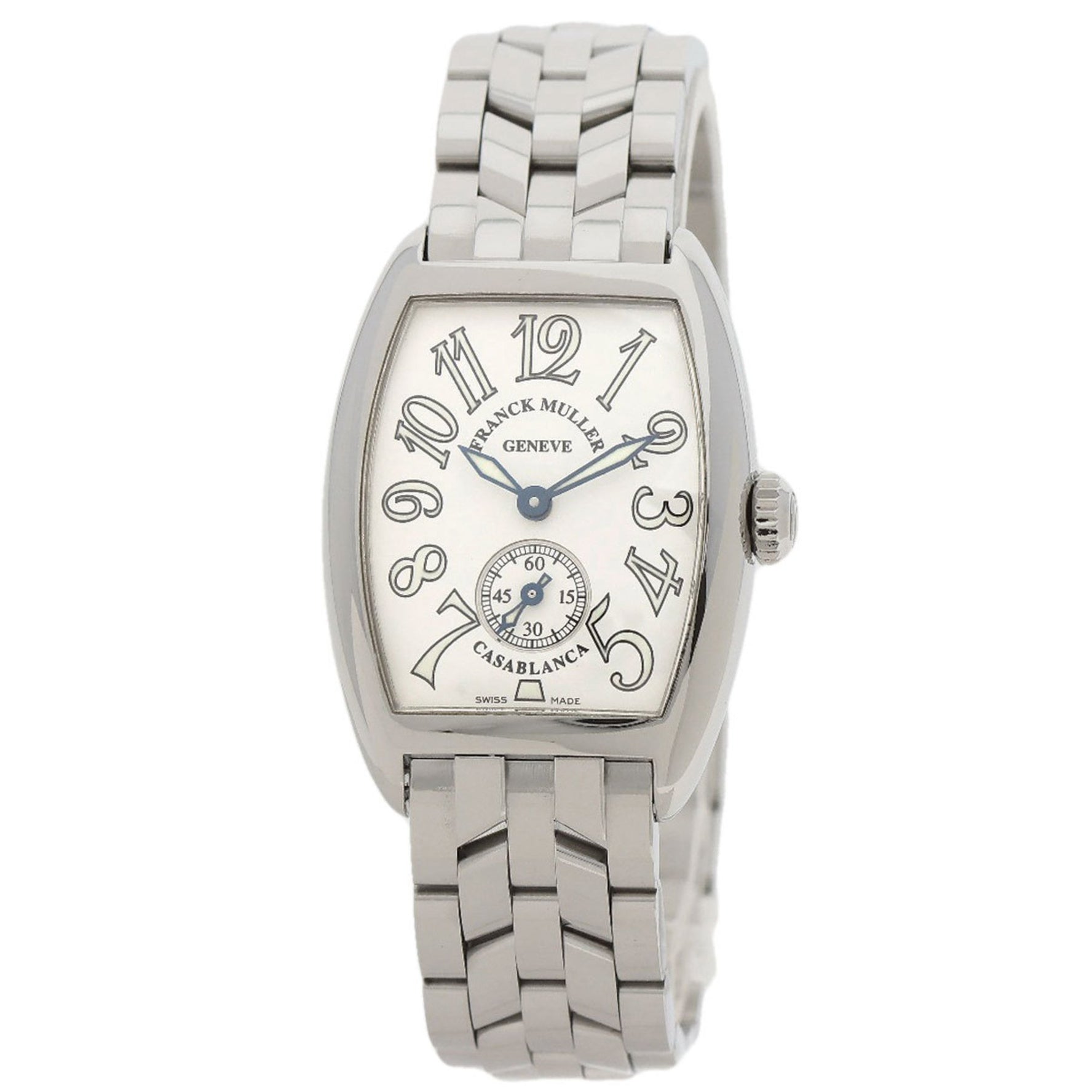 Franck Muller Tonneau Curvex Watch Stainless Steel SS Ladies FRANCK MULLER