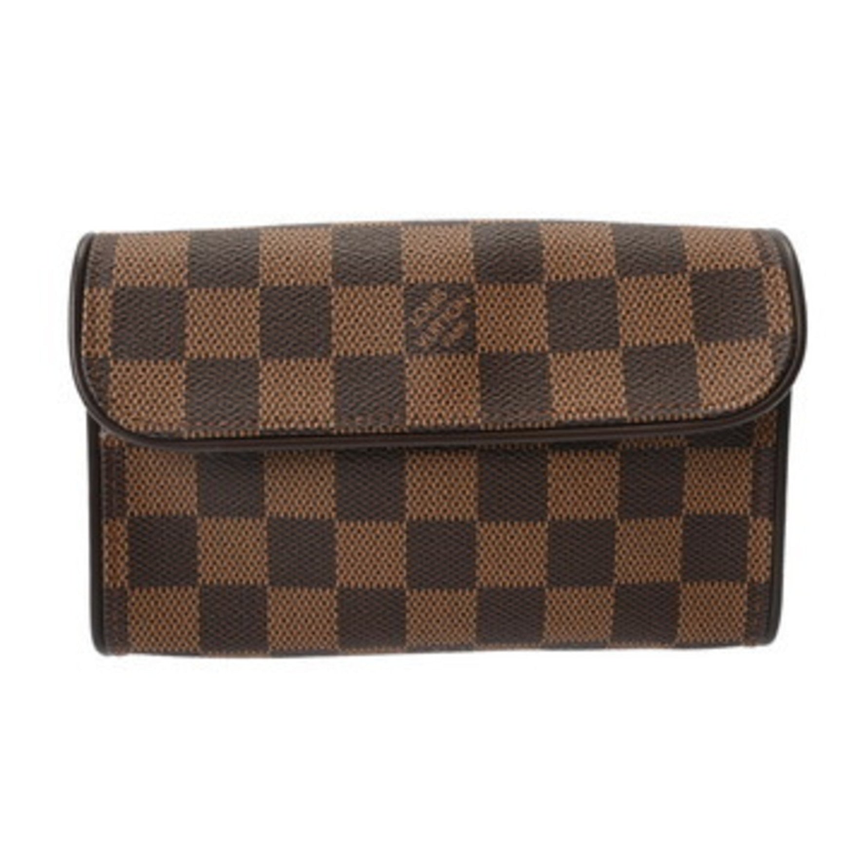 LOUIS VUITTON Damier Florentine Pochette in Unisex Canvas Waist Bag