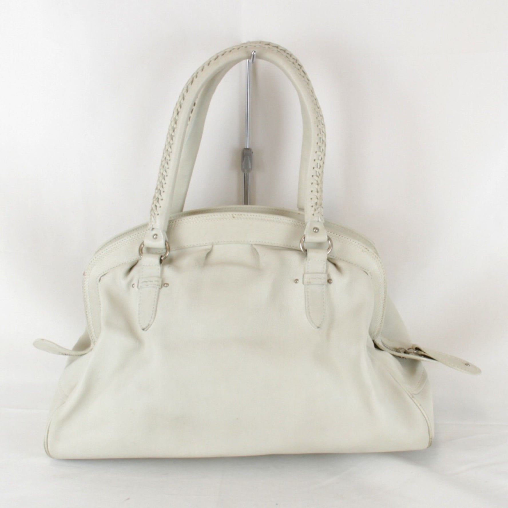 Christian Dior Medium Boston Bag, Handbag, Leather