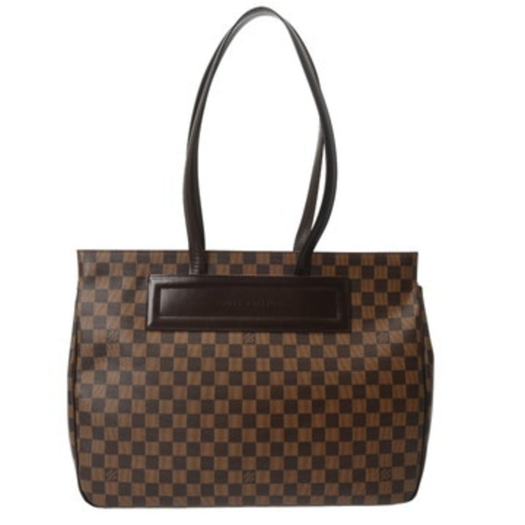 LOUIS VUITTON Damier Parioli GM Canvas Tote Bag