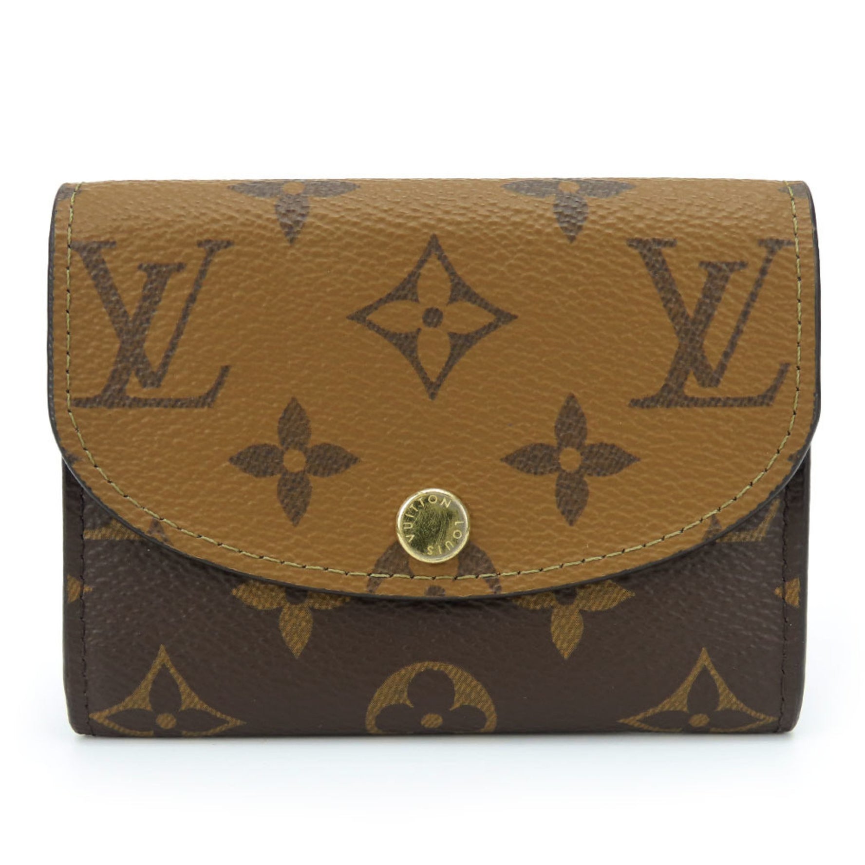 Louis Vuitton Bi-fold Wallet Portefeuille Rosalie Monogram Reverse Compact Accessory