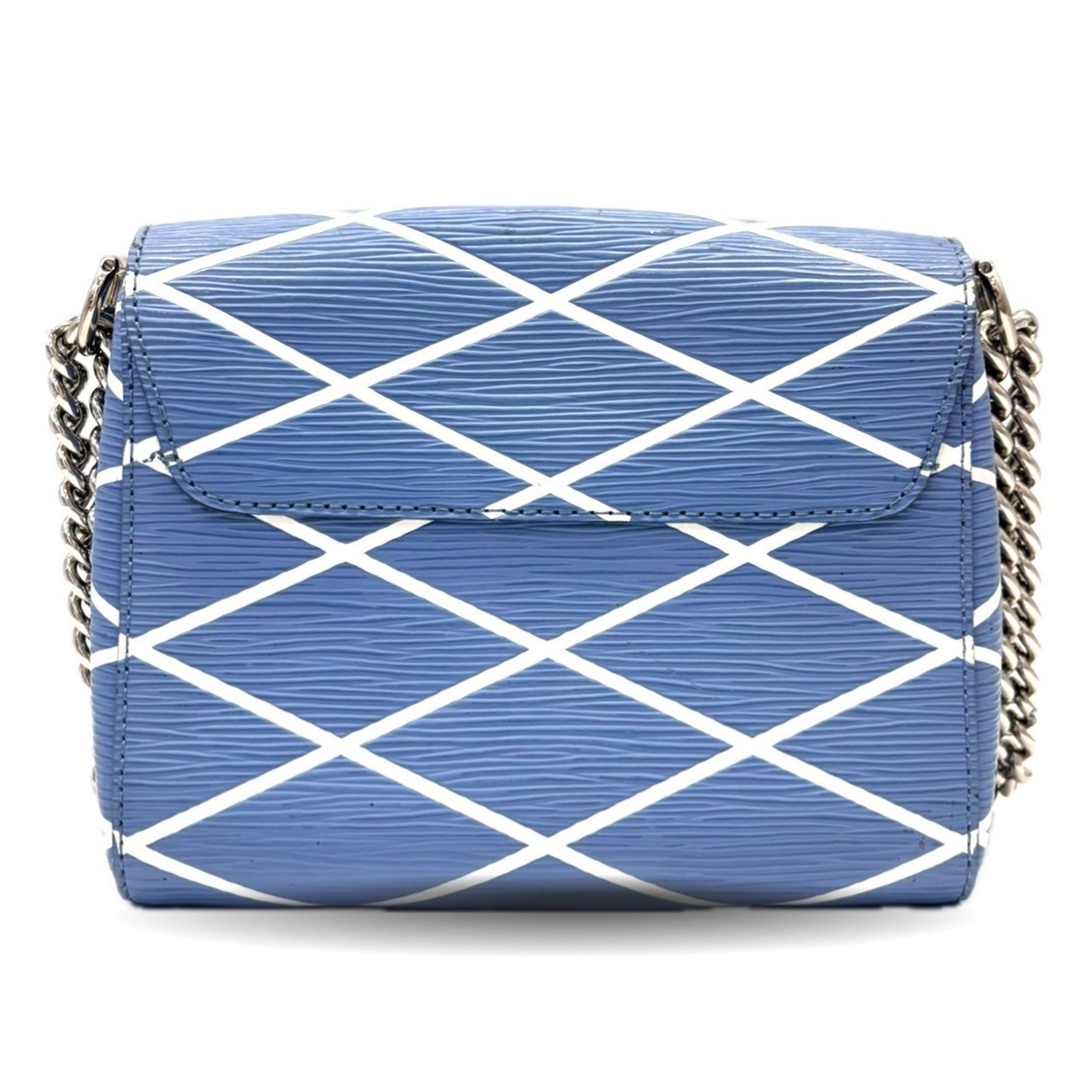 Louis Vuitton Twist PM Shoulder Bag Epi Maltage Blue Light LOUIS VUITTON