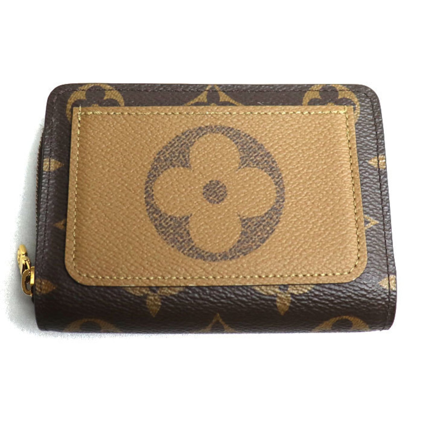Louis Vuitton Portefeuille Lou Bi-fold Wallet Monogram Reverse