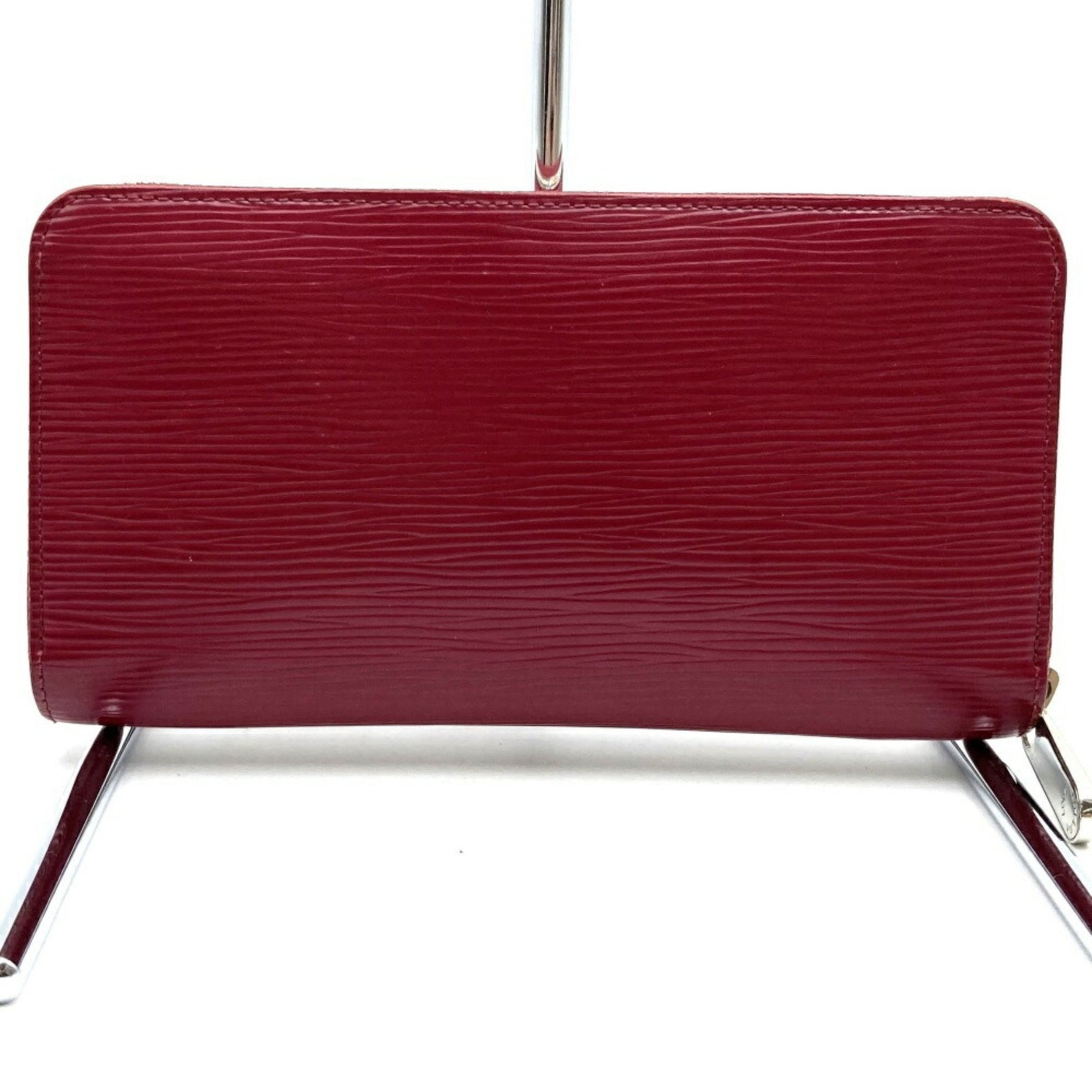 Louis Vuitton Zippy Wallet Long Round Fuchsia Dark Pink Epi Leather