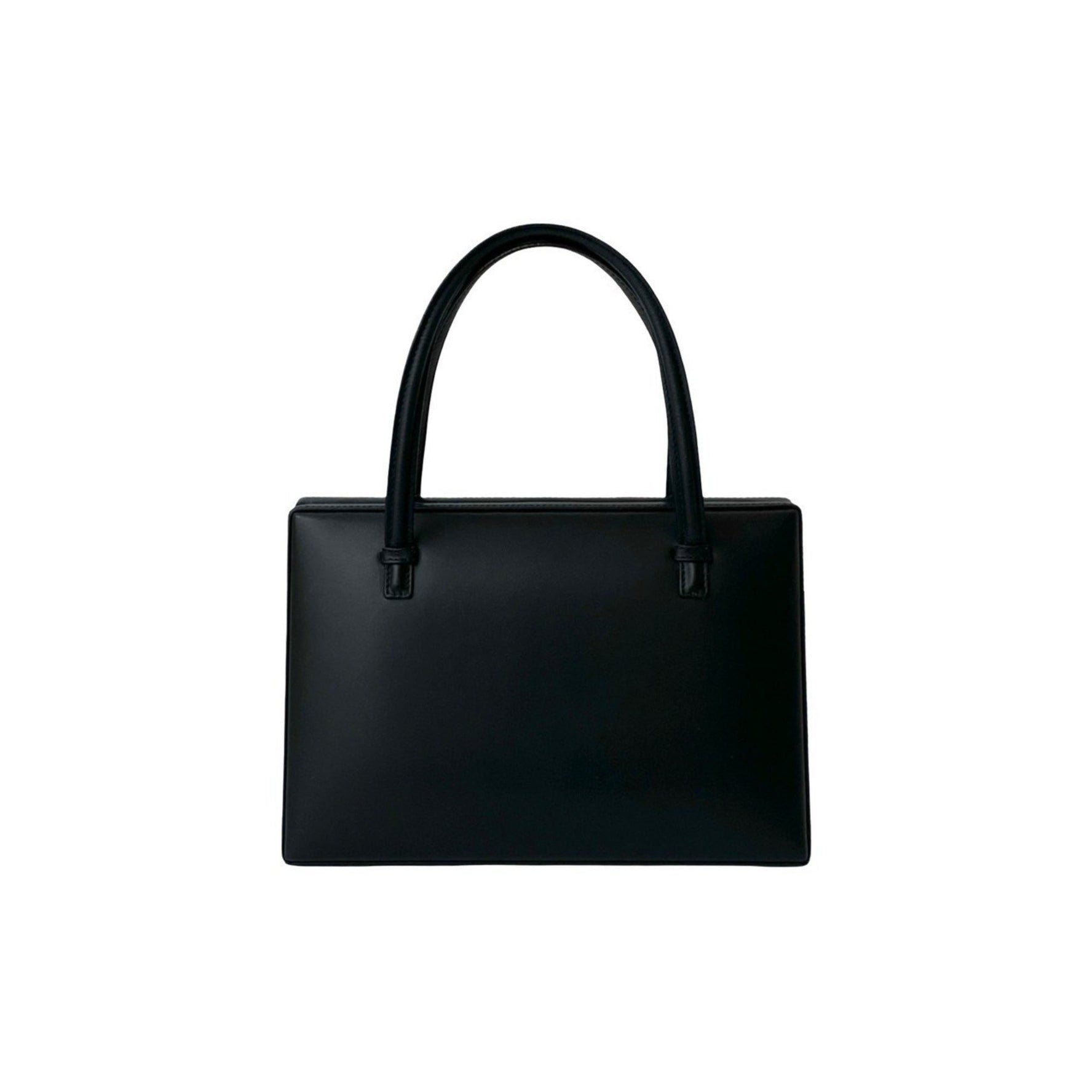LOEWE logo hardware embossed leather genuine handbag mini tote bag shoulder