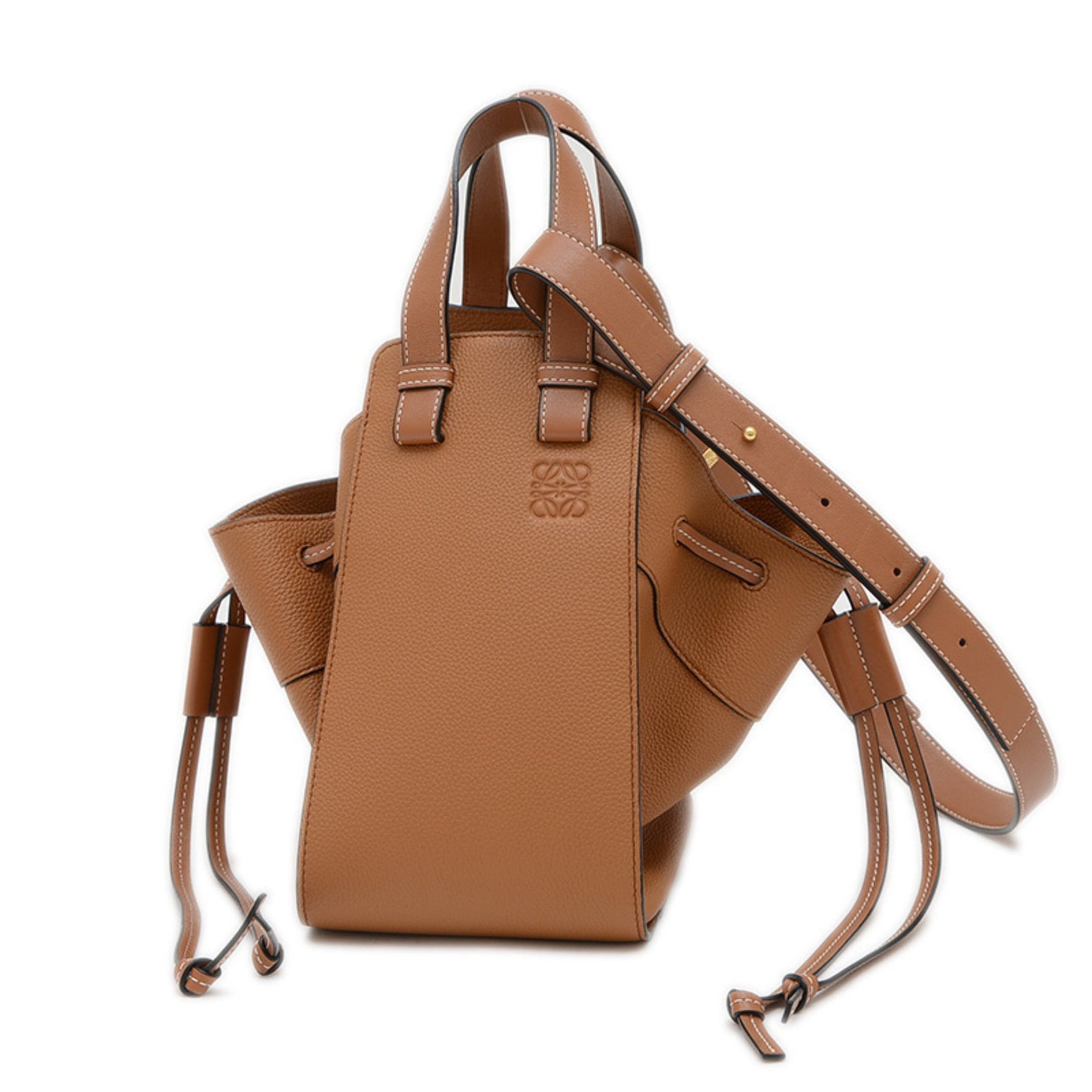 Loewe Hammock Drawstring Mini Bag, Hand/Shoulder Leather, BP