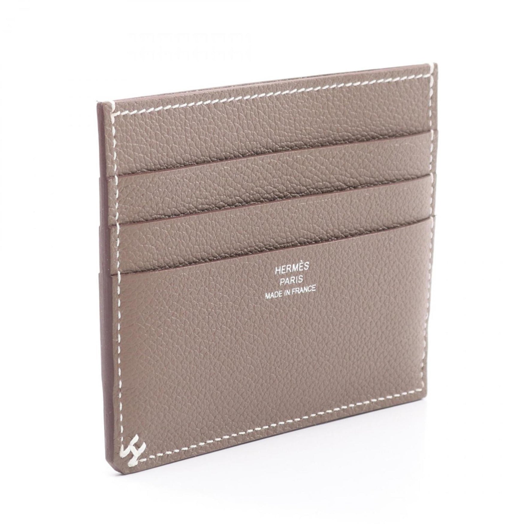 Hermes Hermès H Serie business card holder/card case, leather, Evercolor