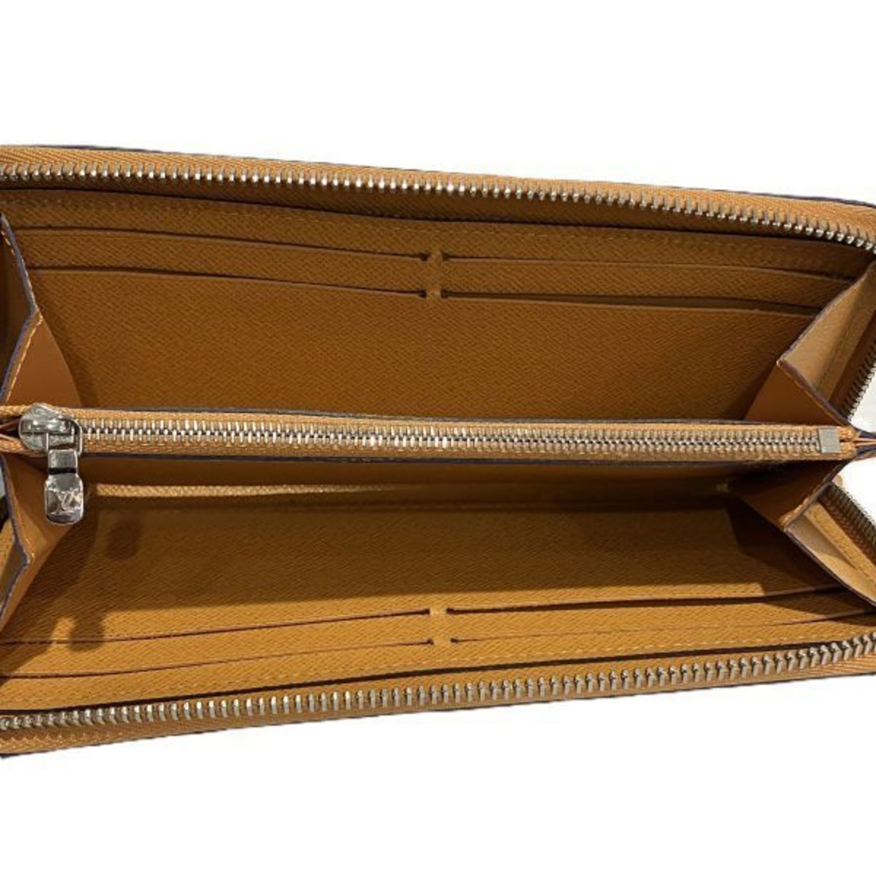 Louis Vuitton Epi Portefeuille Clemence Round Zip Long Wallet