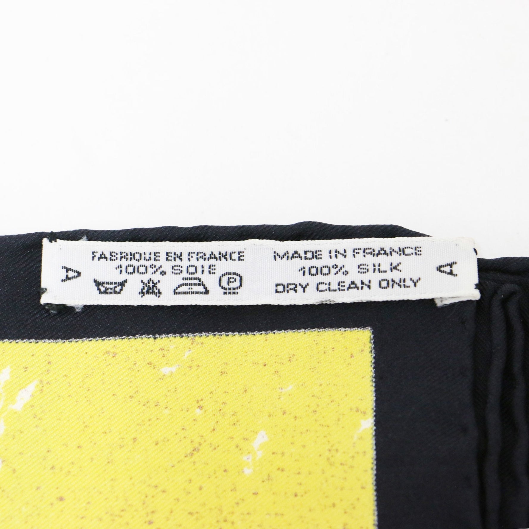 HERMES Carré 90 Silk Scarf Muffler Eastern Stones and Western Stonework PIEPRES d ORIENT et OCCIDENT Large Size Black Yellow Fashion Accessories