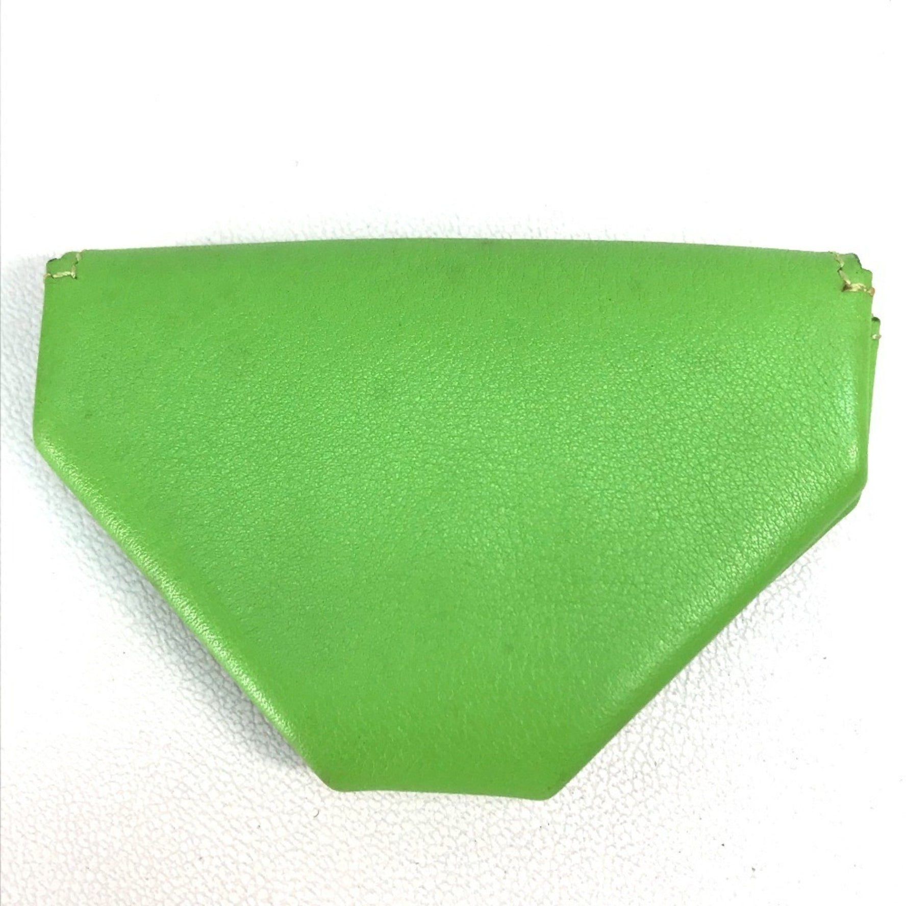HERMES Le Vinquatre coin purse wallet, Swift leather, apple green, light green