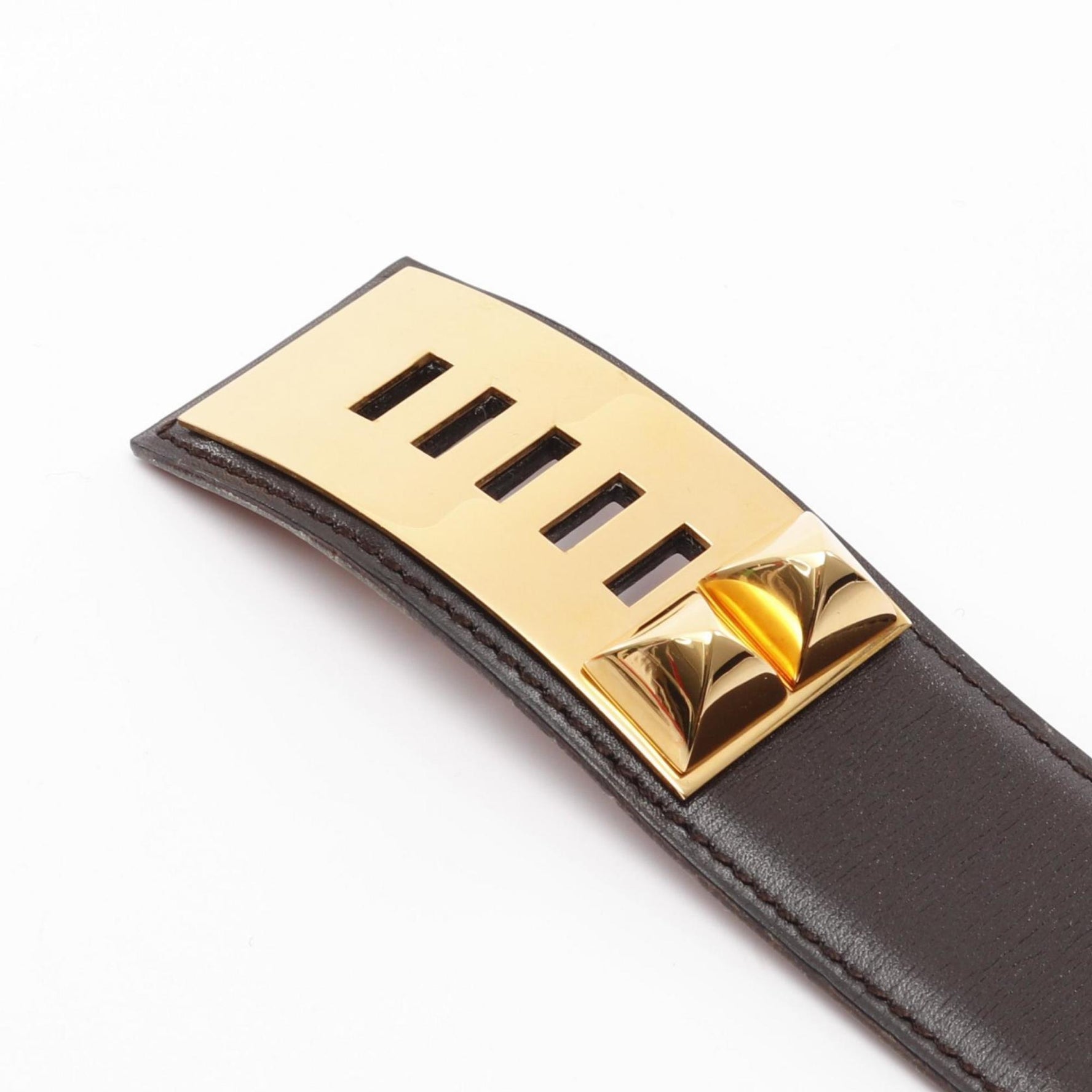 Hermes Hermès Collier de Chien belt, box calf leather, .