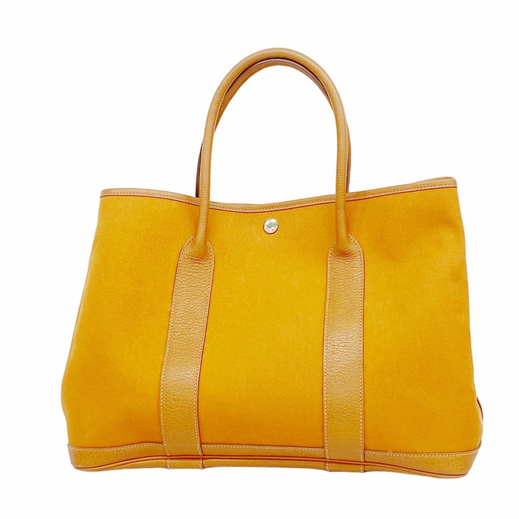 Hermes Hermès Garden PM Tote Bag, Toile Officier, □I Stamp