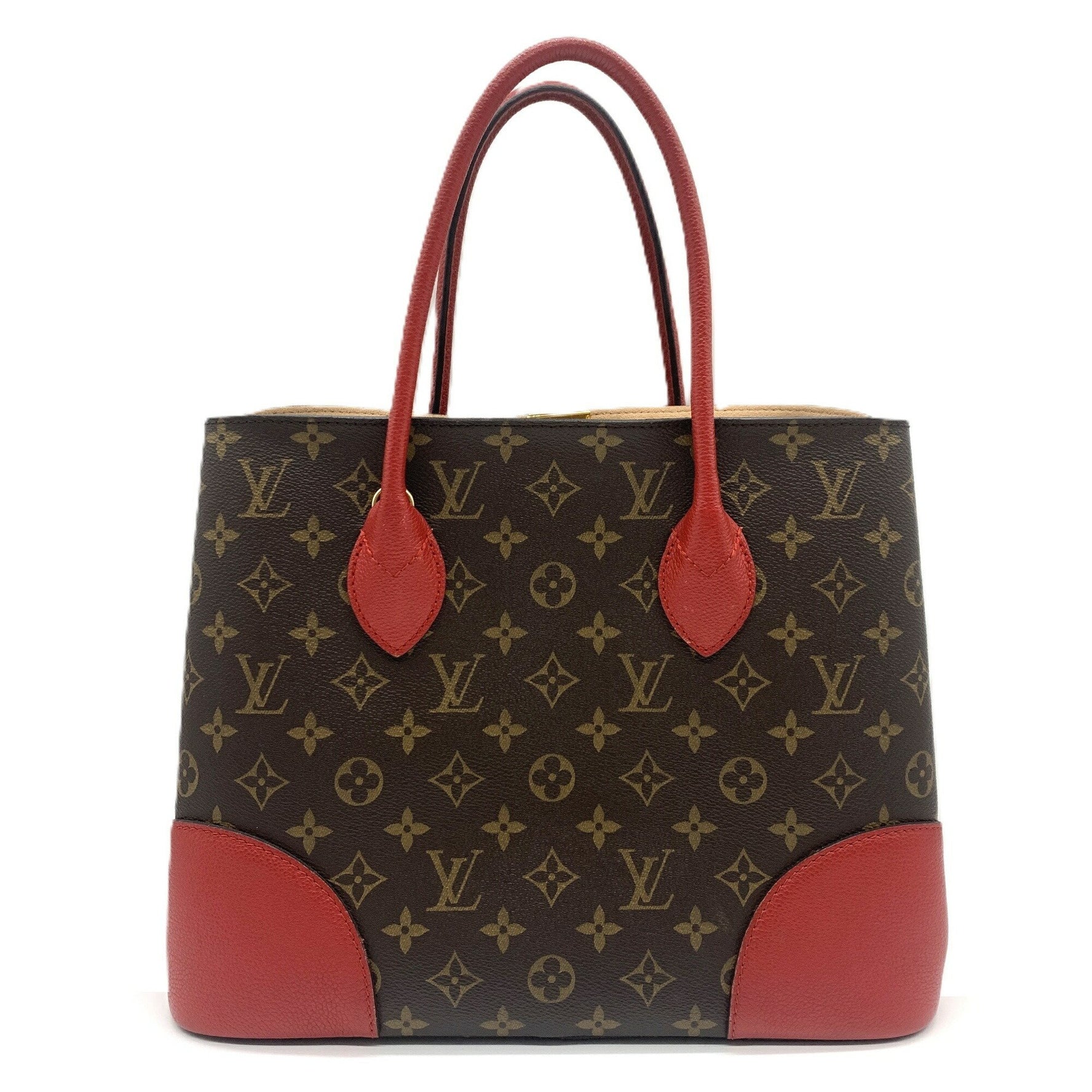 Louis Vuitton Monogram Flandrin Tote Bag, Cerise Red