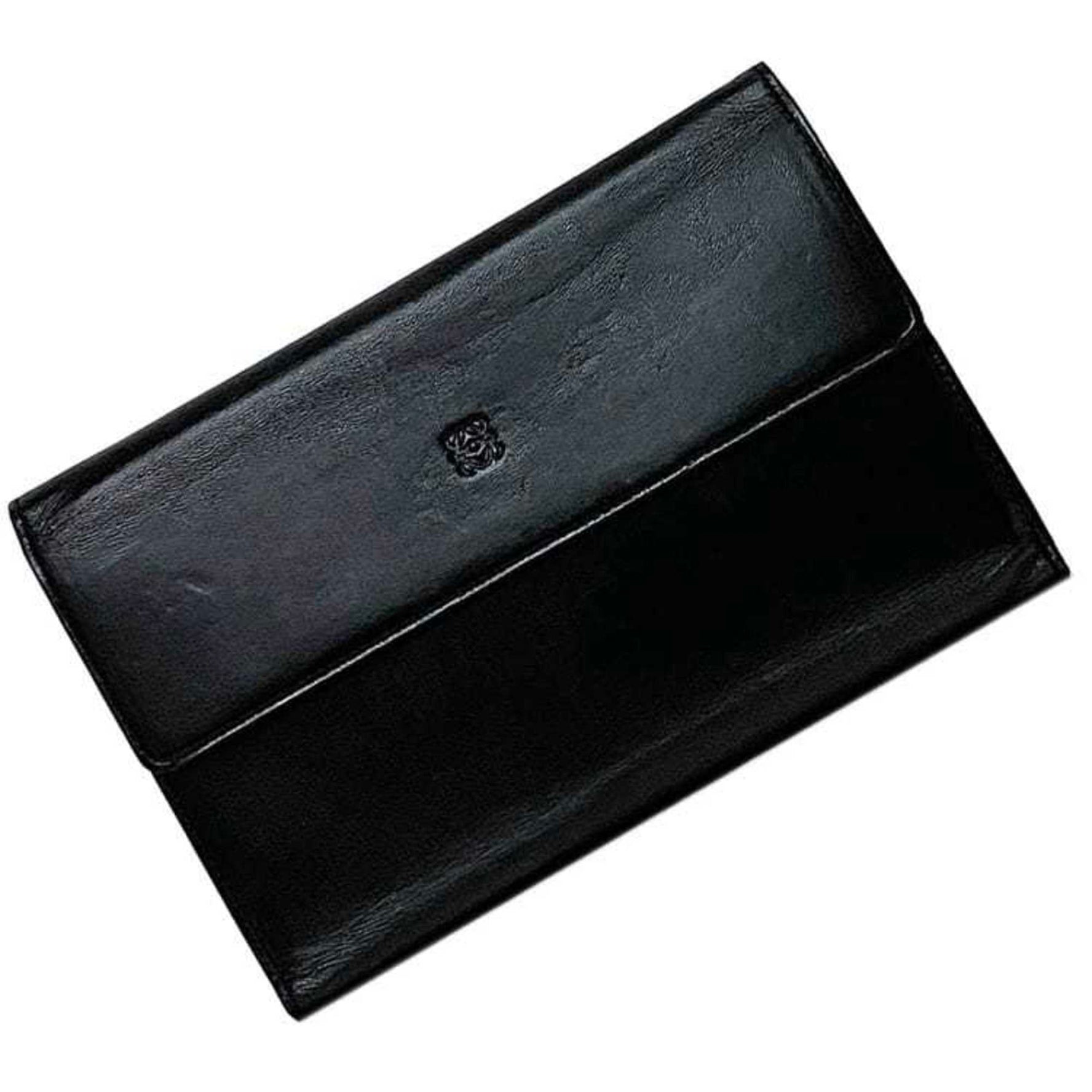 LOEWE Tri-fold Wallet Anagram Nappa Leather