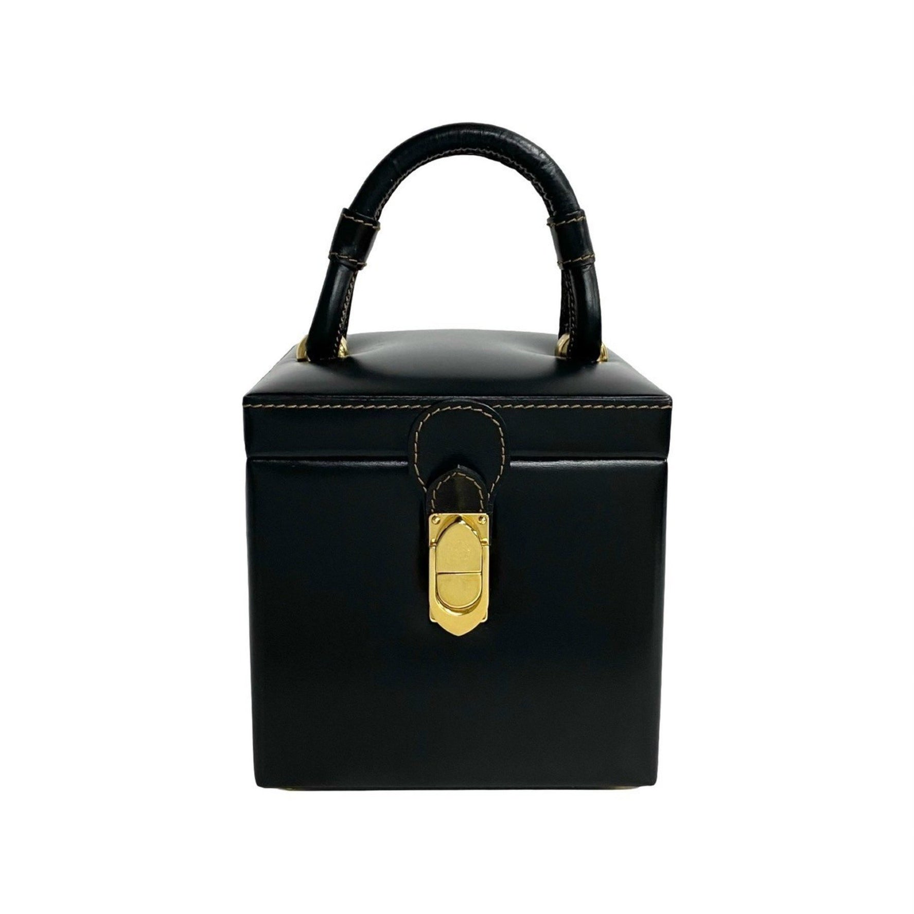 LOEWE Anagram Logo Hardware Leather Vanity Bag