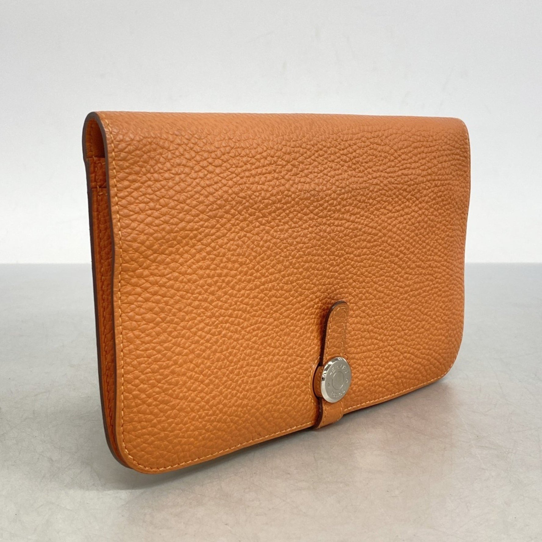 Hermes Hermès Dogon GM Togo Long Wallet, N Stamp